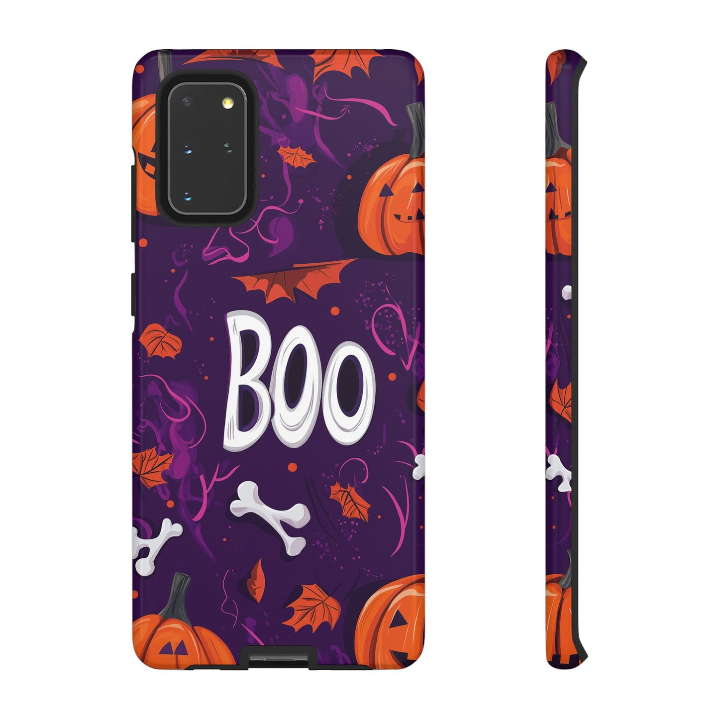 Halloween ‘Boo’ Phone Case – Spooky Fun Design for iPhone, Samsung, Google Pixel