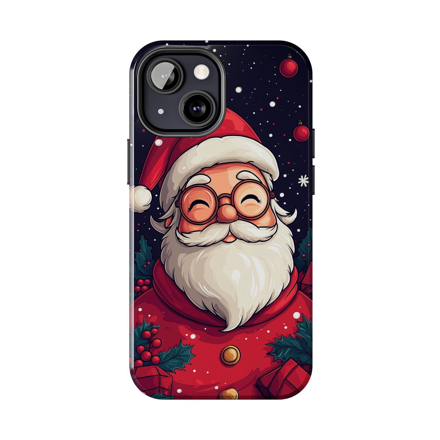Jolly Santa Claus Christmas Phone Case – Festive Holiday Design