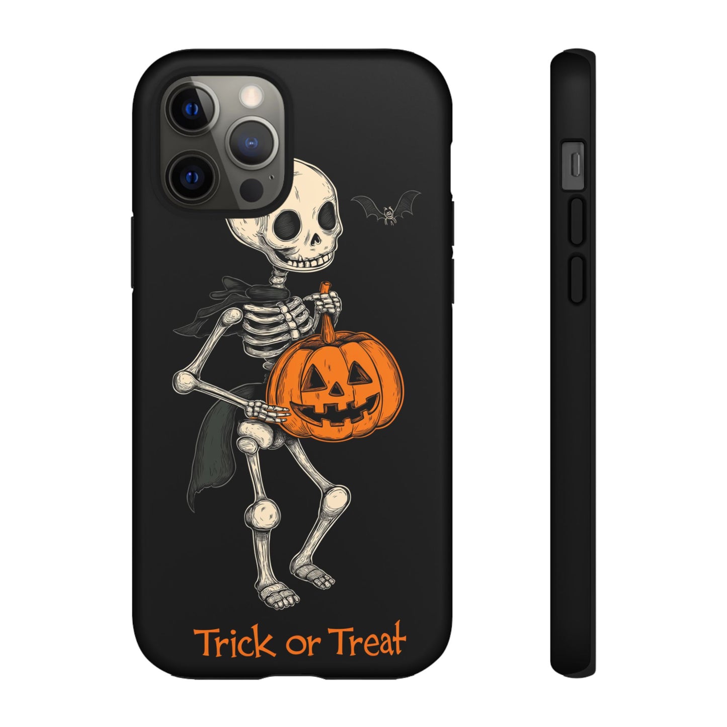 Skeleton Trick or Treat Halloween Phone Case
