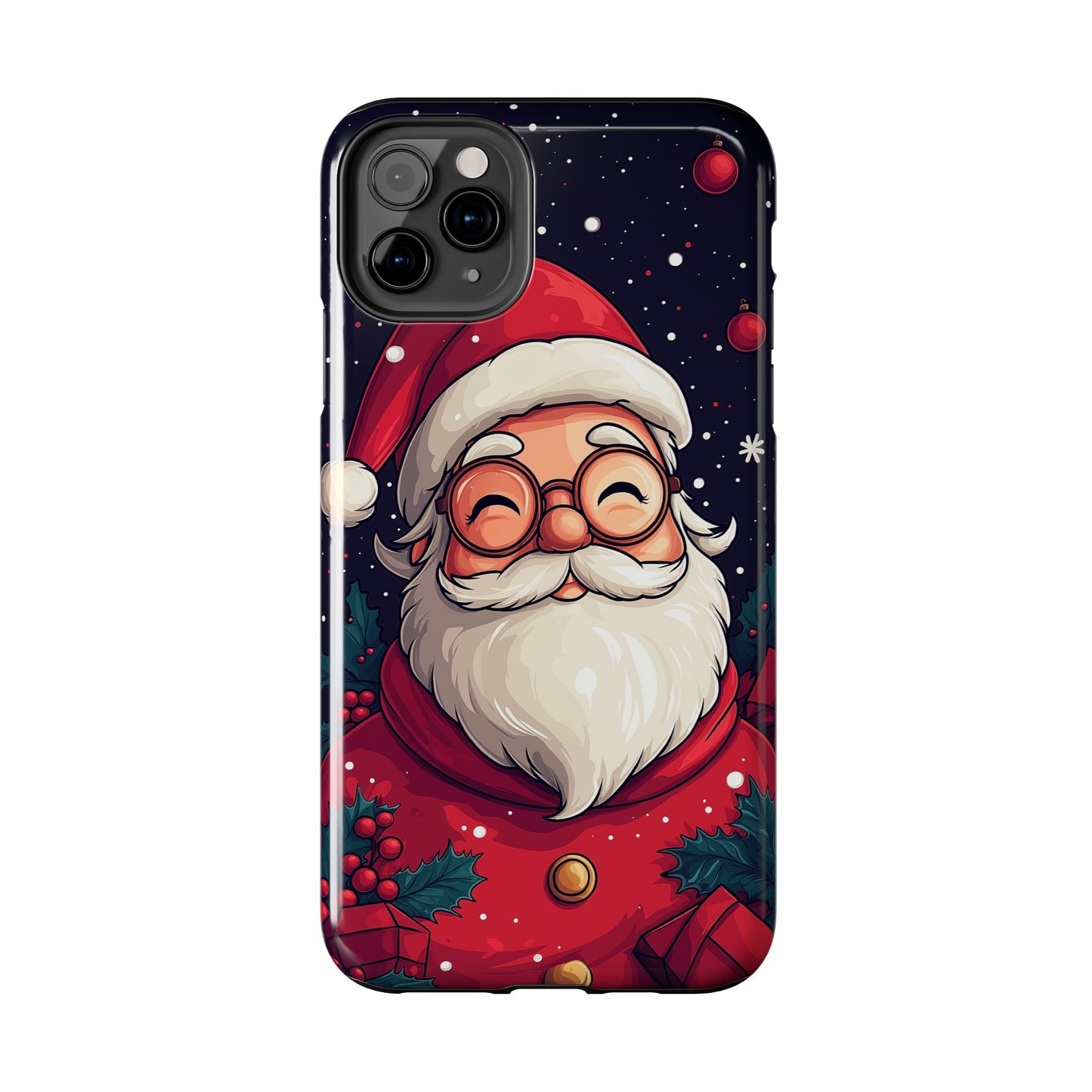 Jolly Santa Claus Christmas Phone Case – Festive Holiday Design