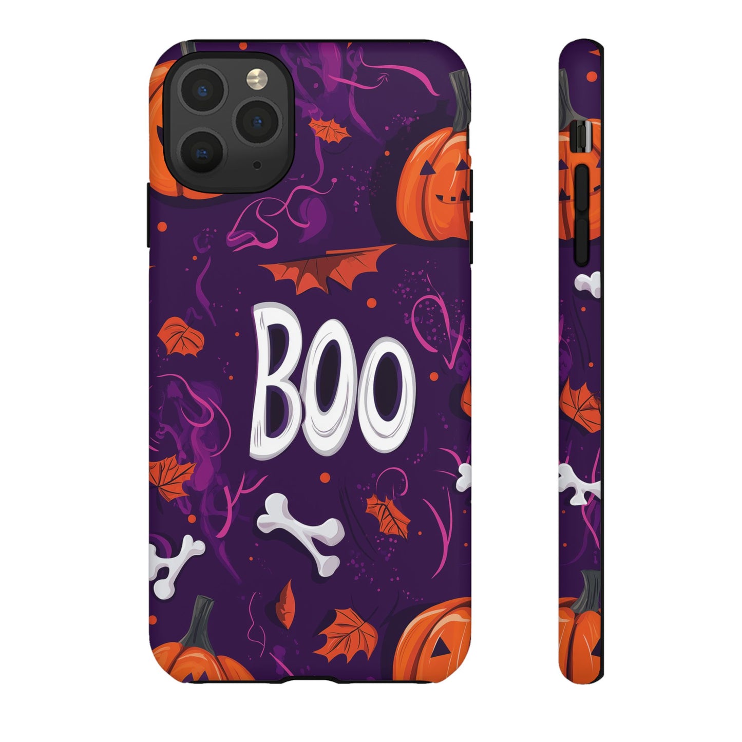 Halloween ‘Boo’ Phone Case – Spooky Fun Design for iPhone, Samsung, Google Pixel