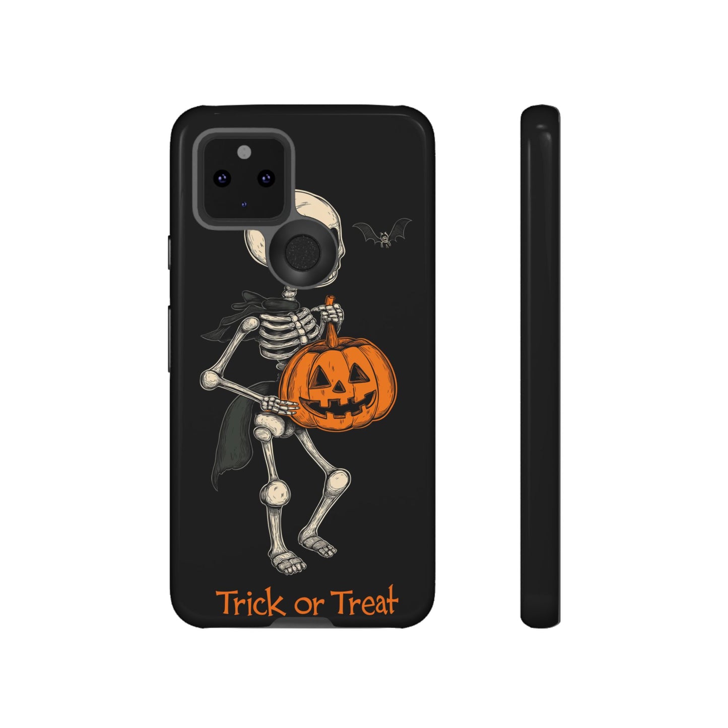 Skeleton Trick or Treat Halloween Phone Case