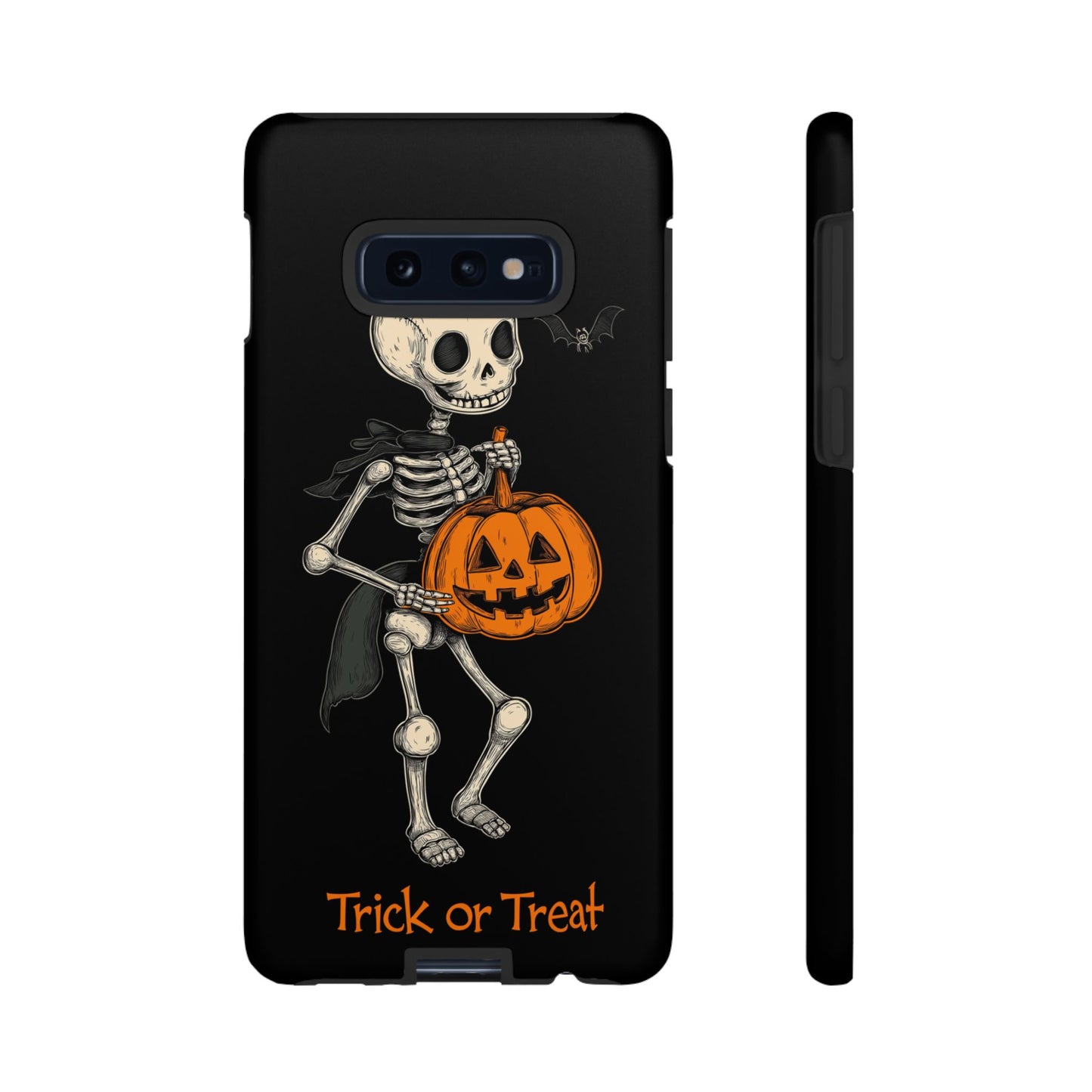Skeleton Trick or Treat Halloween Phone Case
