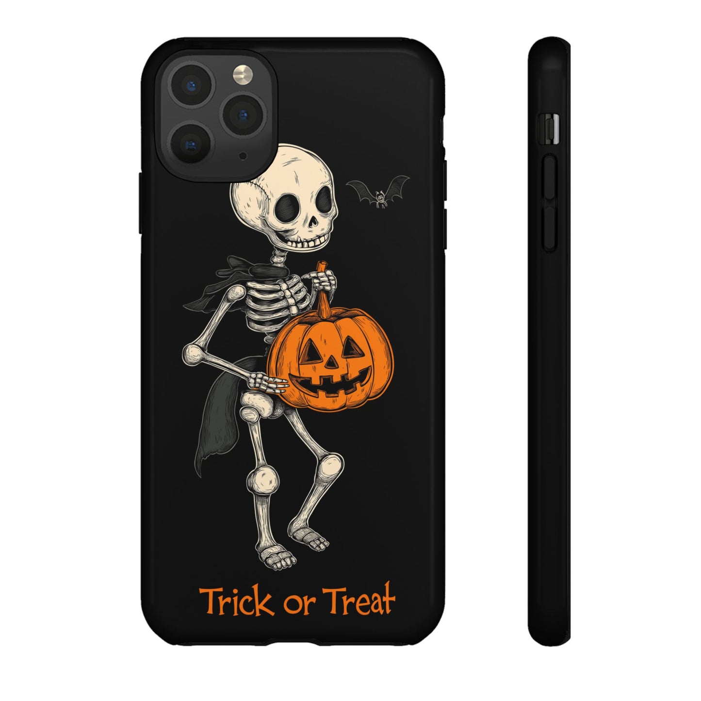 Skeleton Trick or Treat Halloween Phone Case
