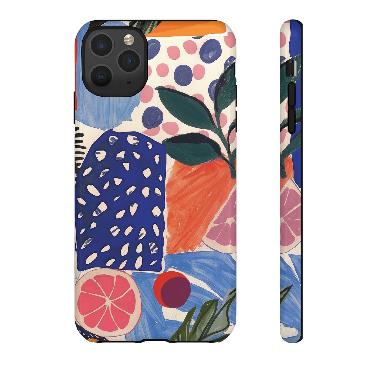 Vibrant Coquette Abstract Art Collage Phone Case – Artistic Design for iPhone - NovaFlair