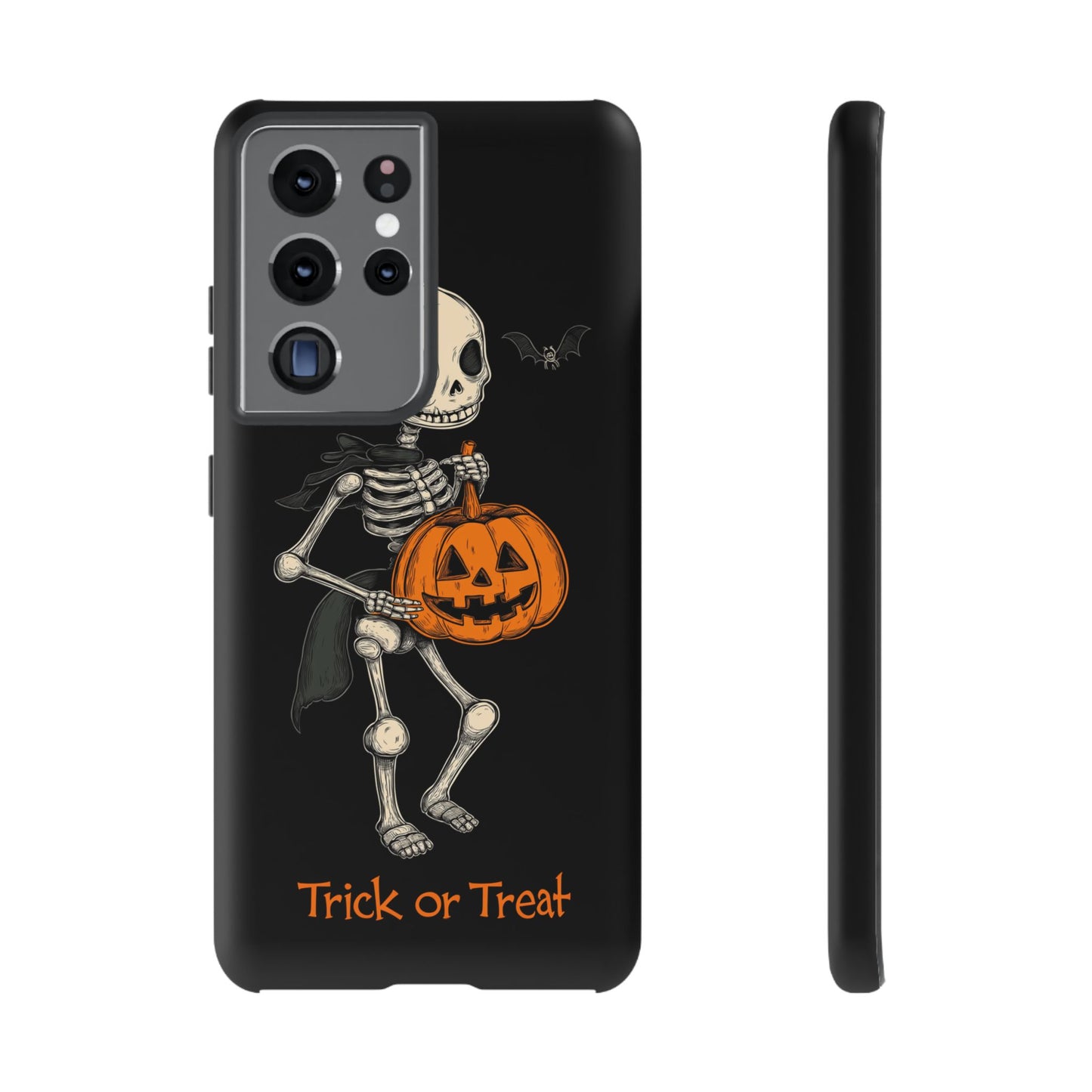 Skeleton Trick or Treat Halloween Phone Case