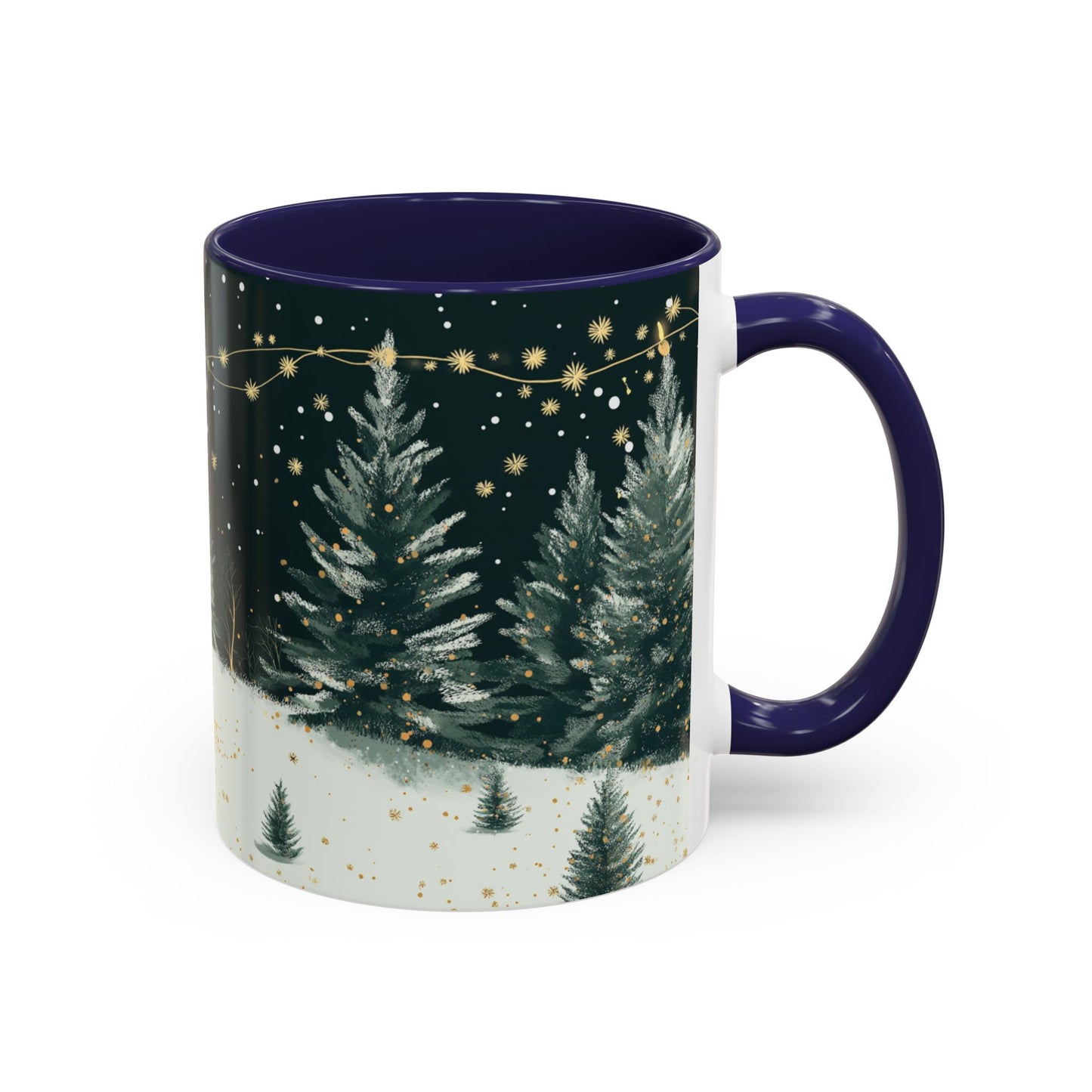 Winter Wonderland Coffee Mug - Cozy Hot Beverage Cup for Holidays, Christmas Gift, Winter Decor, Festive Mugs, Tea Lover's Delight