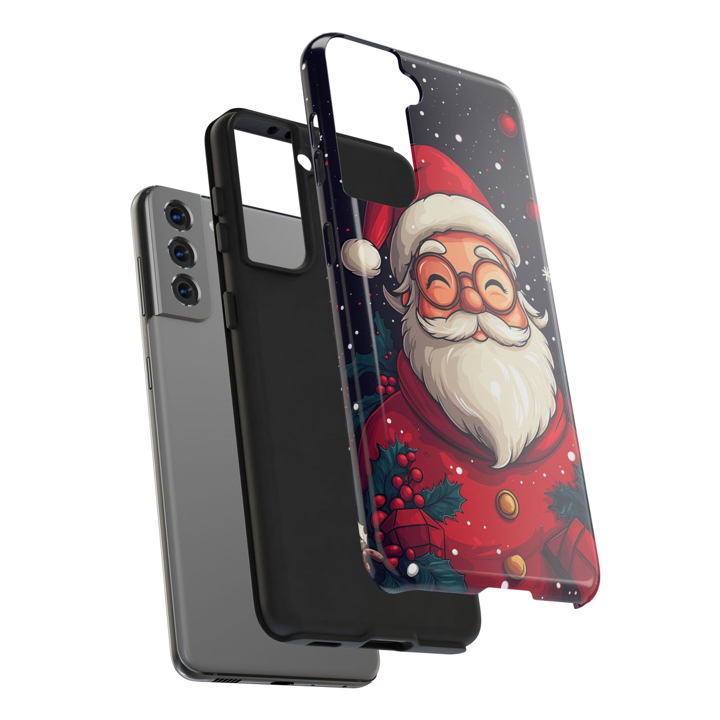 Jolly Santa Claus Christmas Phone Case – Festive Holiday Design