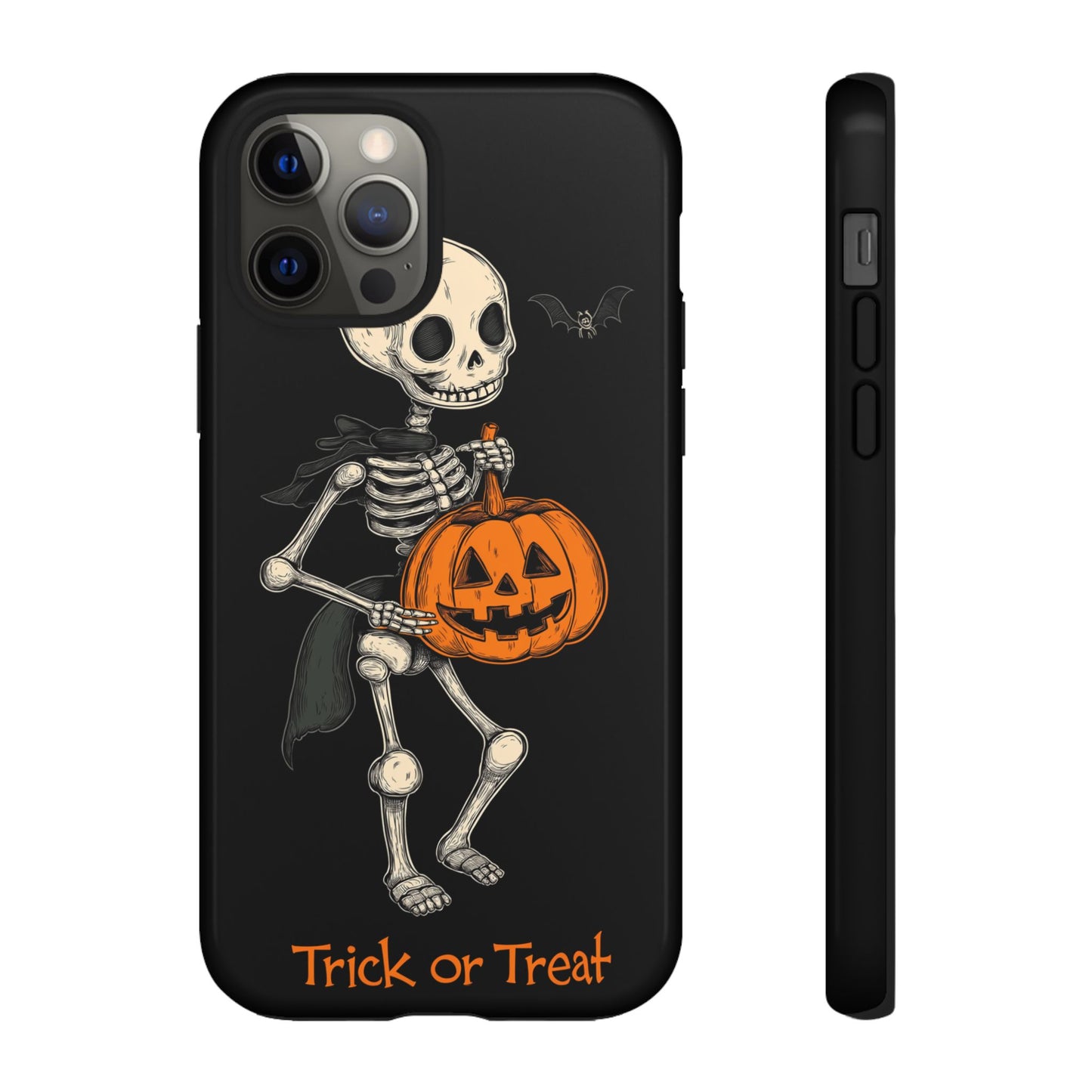 Skeleton Trick or Treat Halloween Phone Case
