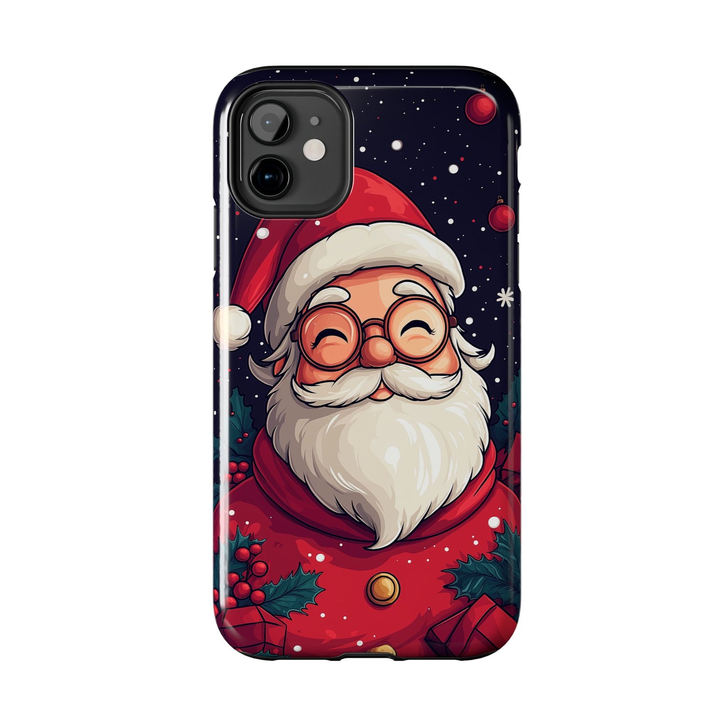 Jolly Santa Claus Christmas Phone Case – Festive Holiday Design