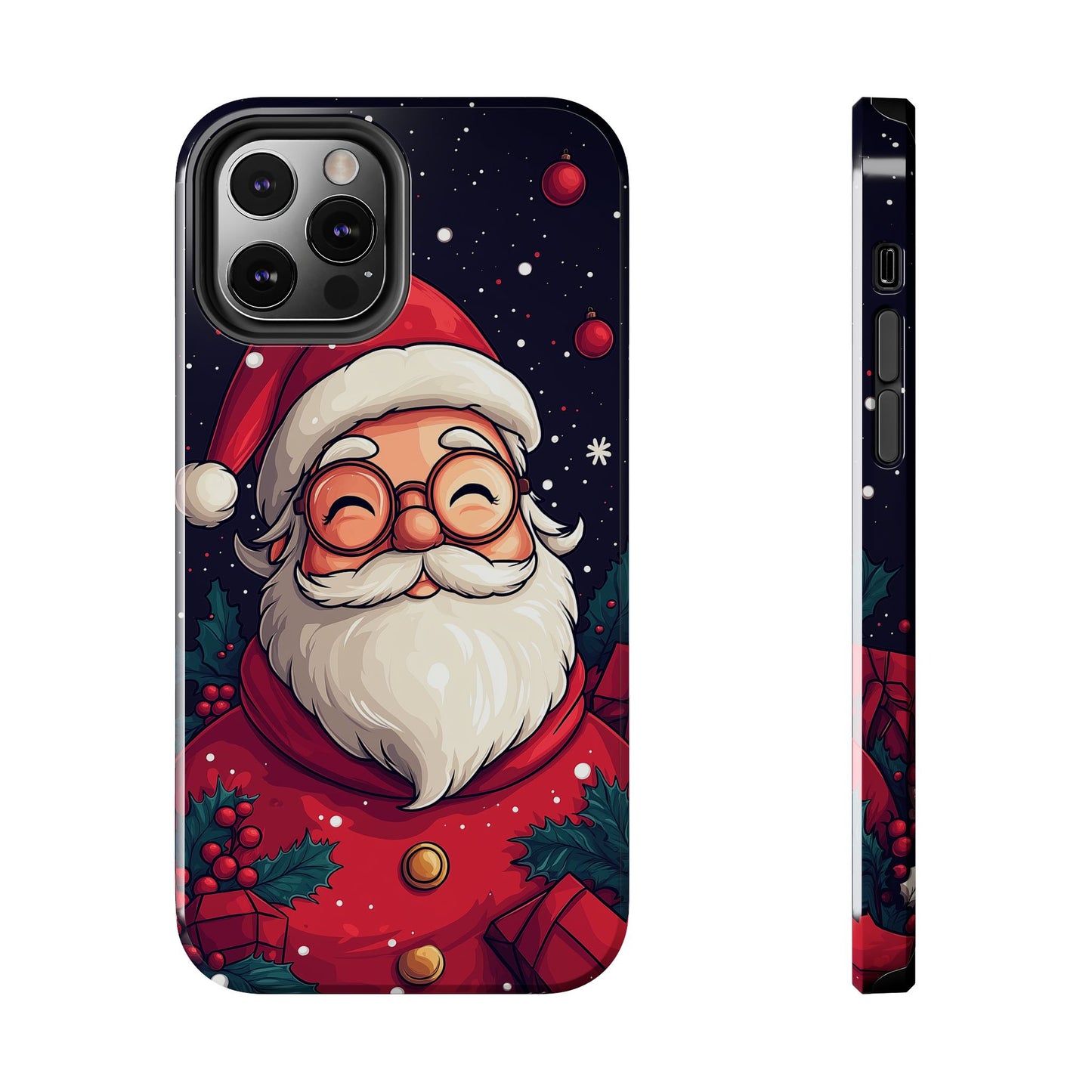 Jolly Santa Claus Christmas Phone Case – Festive Holiday Design