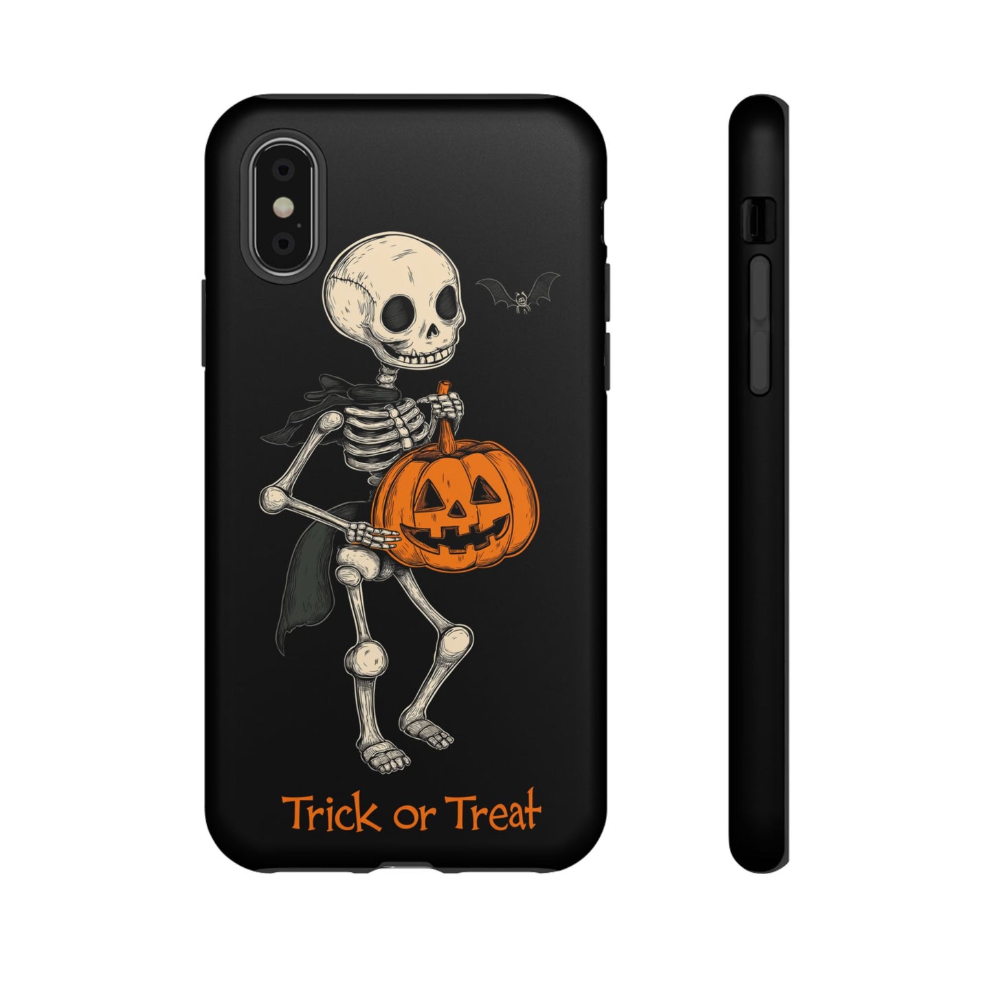 Skeleton Trick or Treat Halloween Phone Case