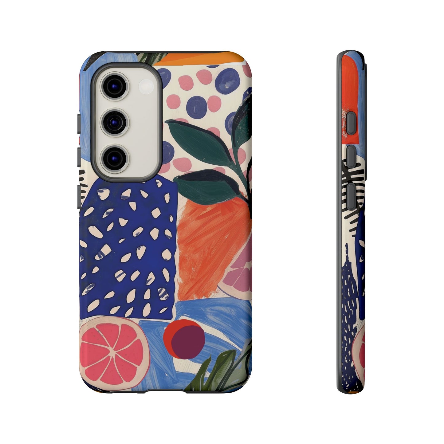 Vibrant Coquette Abstract Art Collage Phone Case – Artistic Design for iPhone