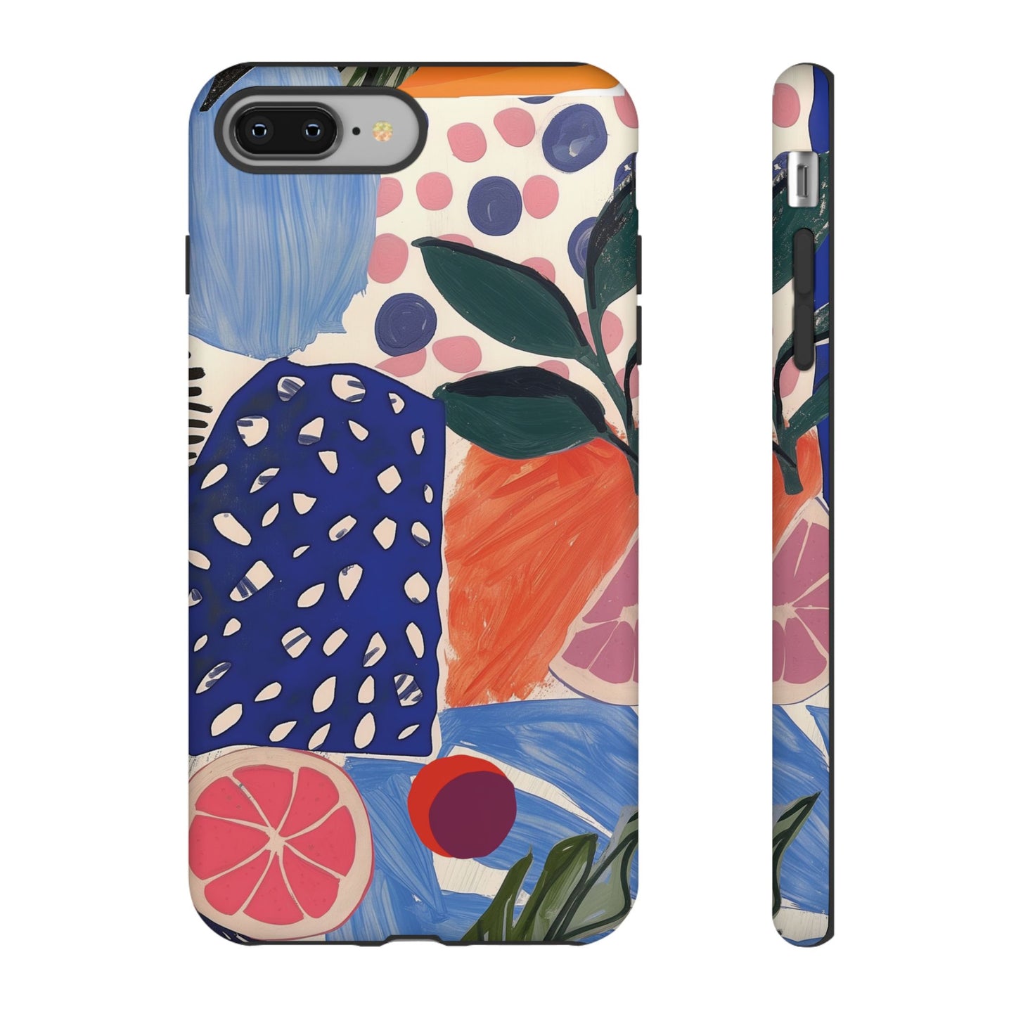 Vibrant Coquette Abstract Art Collage Phone Case – Artistic Design for iPhone - NovaFlair