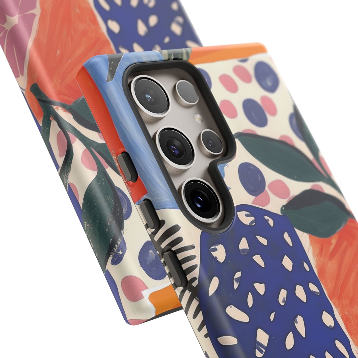 Vibrant Coquette Abstract Art Collage Phone Case – Artistic Design for iPhone