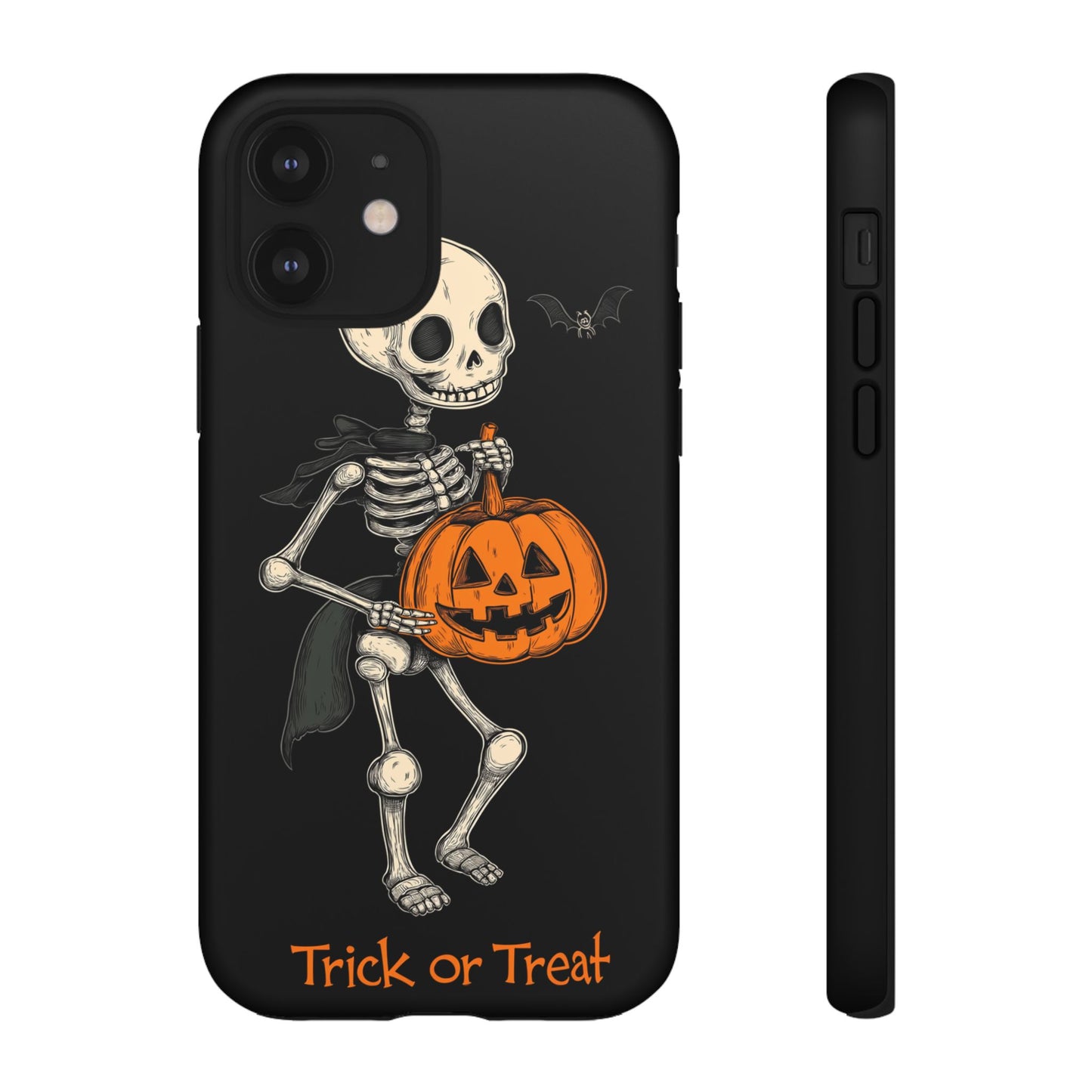 Skeleton Trick or Treat Halloween Phone Case