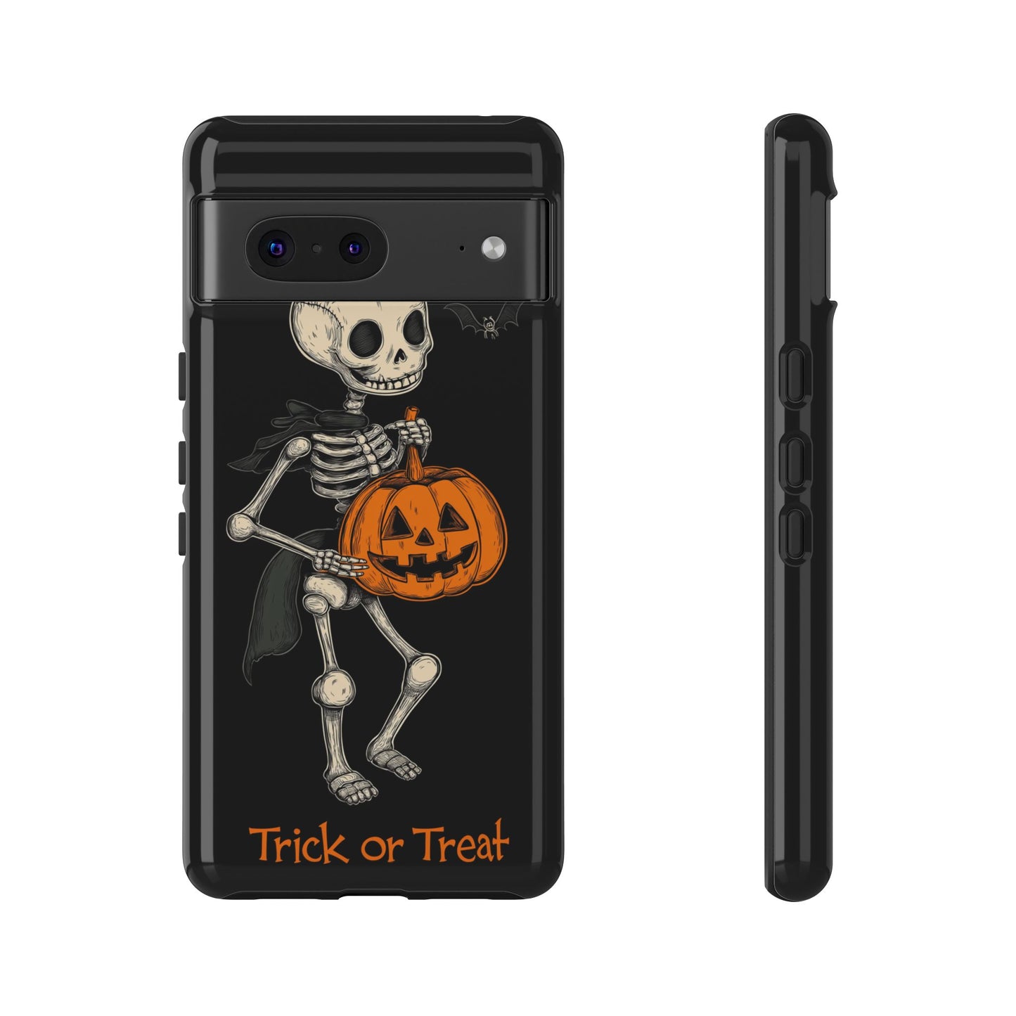 Skeleton Trick or Treat Halloween Phone Case