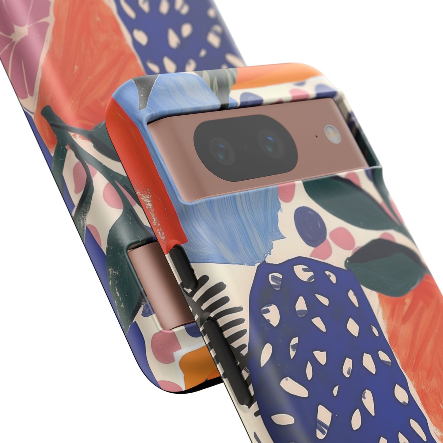 Vibrant Coquette Abstract Art Collage Phone Case – Artistic Design for iPhone