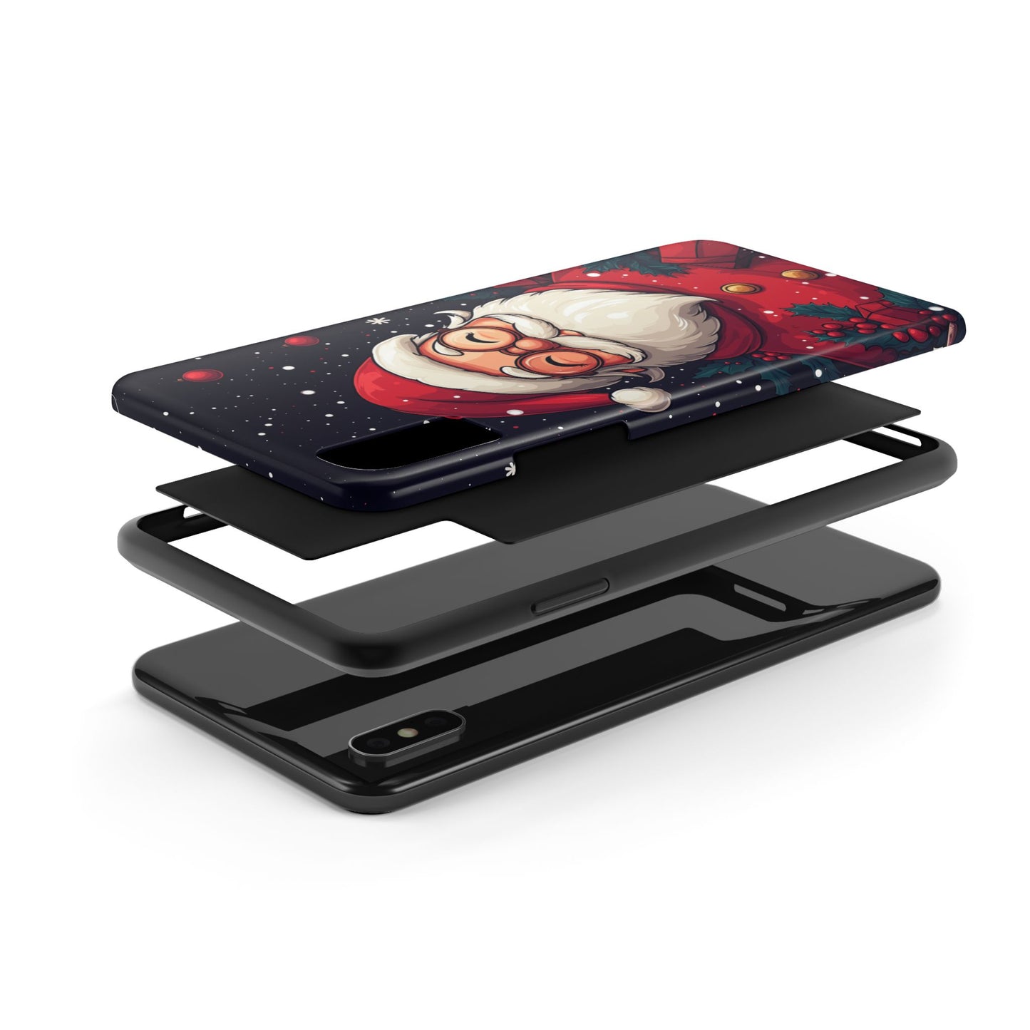 Jolly Santa Claus Christmas Phone Case – Festive Holiday Design