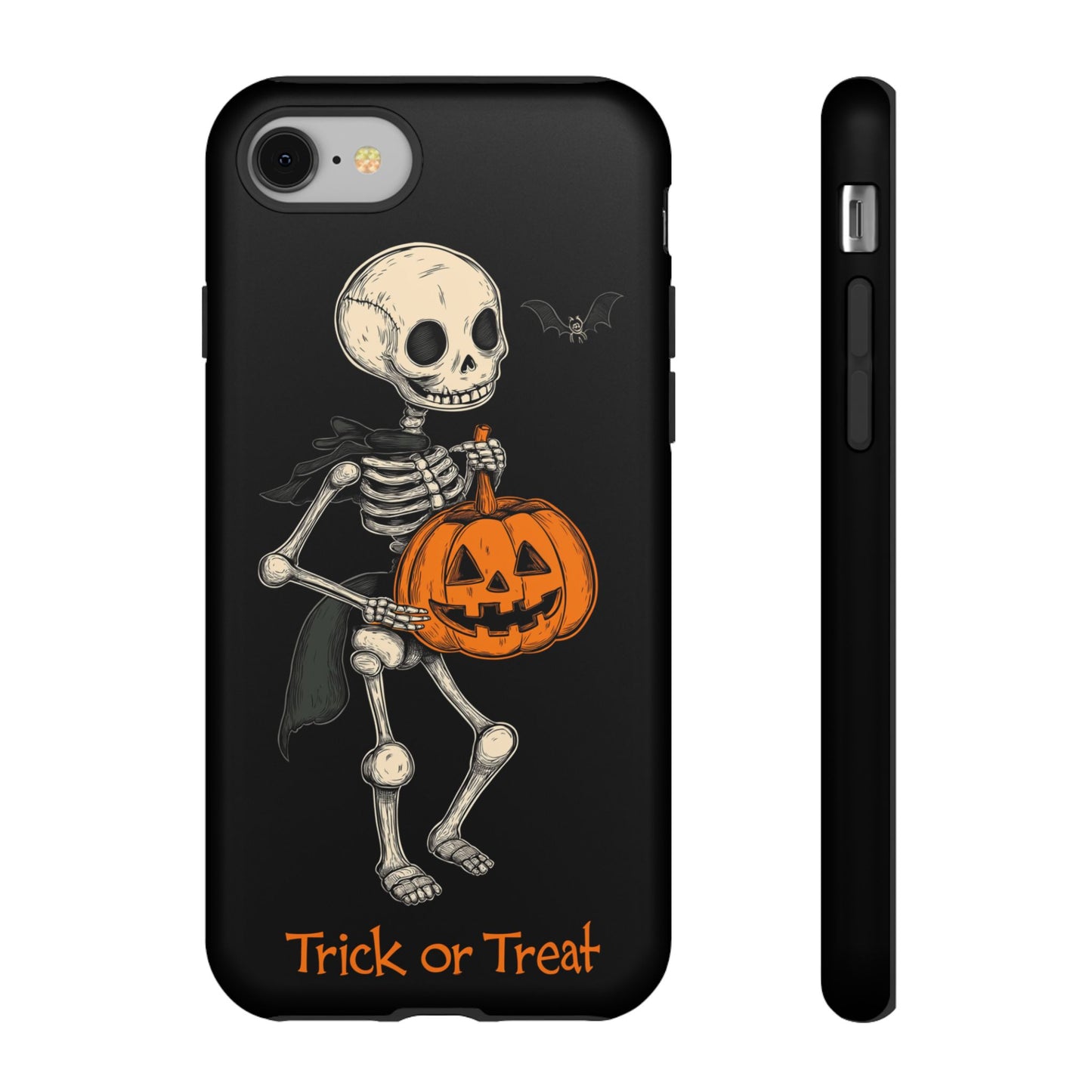 Skeleton Trick or Treat Halloween Phone Case