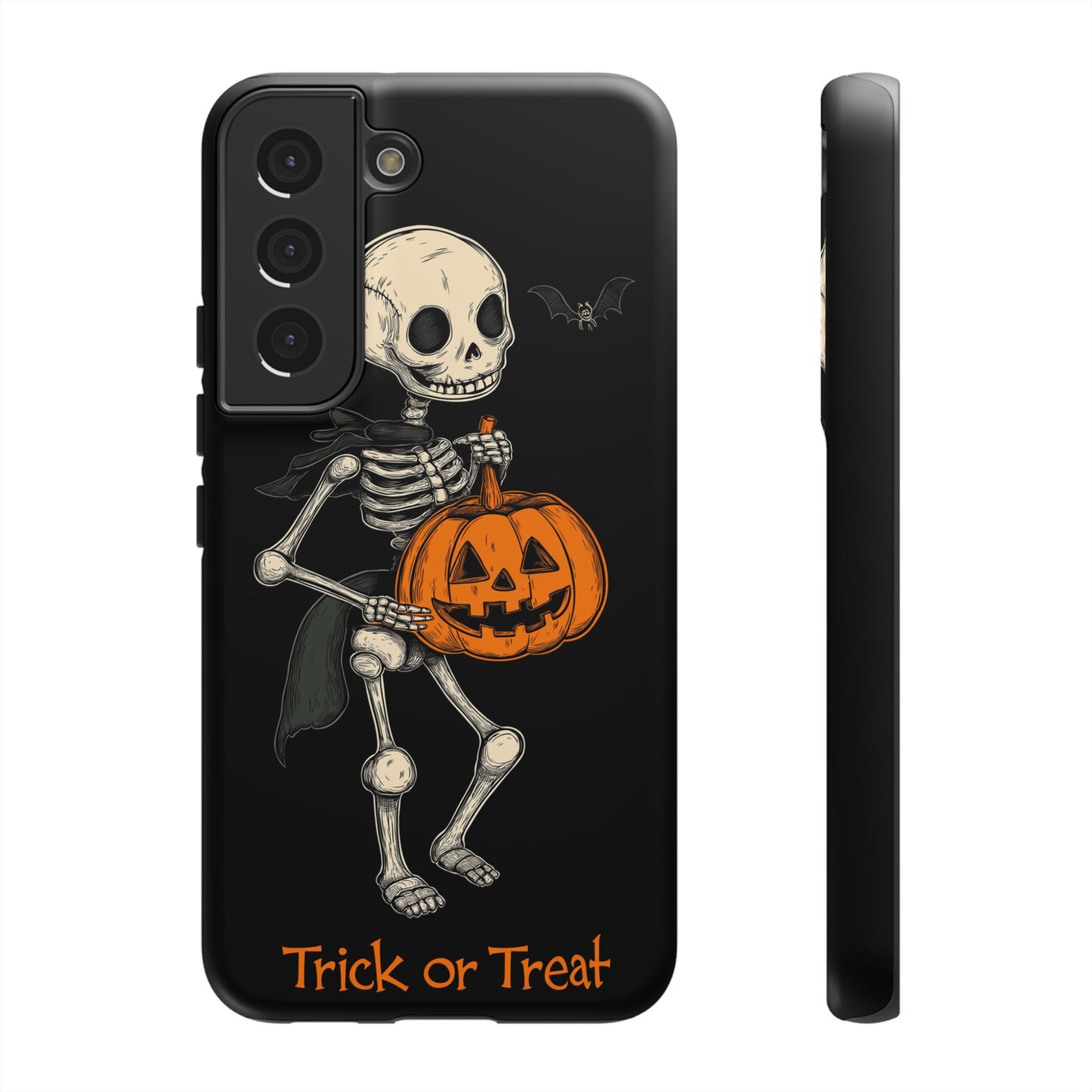 Skeleton Trick or Treat Halloween Phone Case