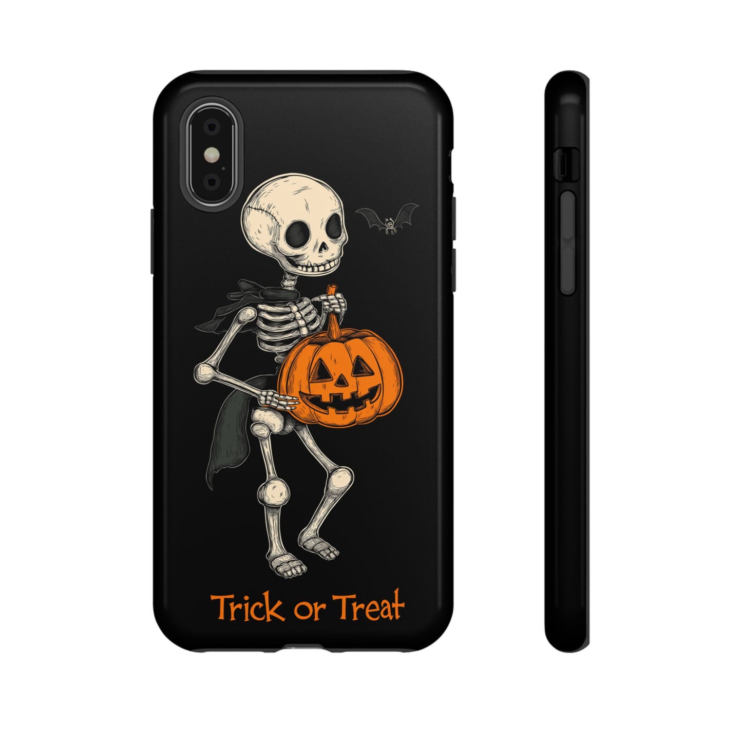 Skeleton Trick or Treat Halloween Phone Case