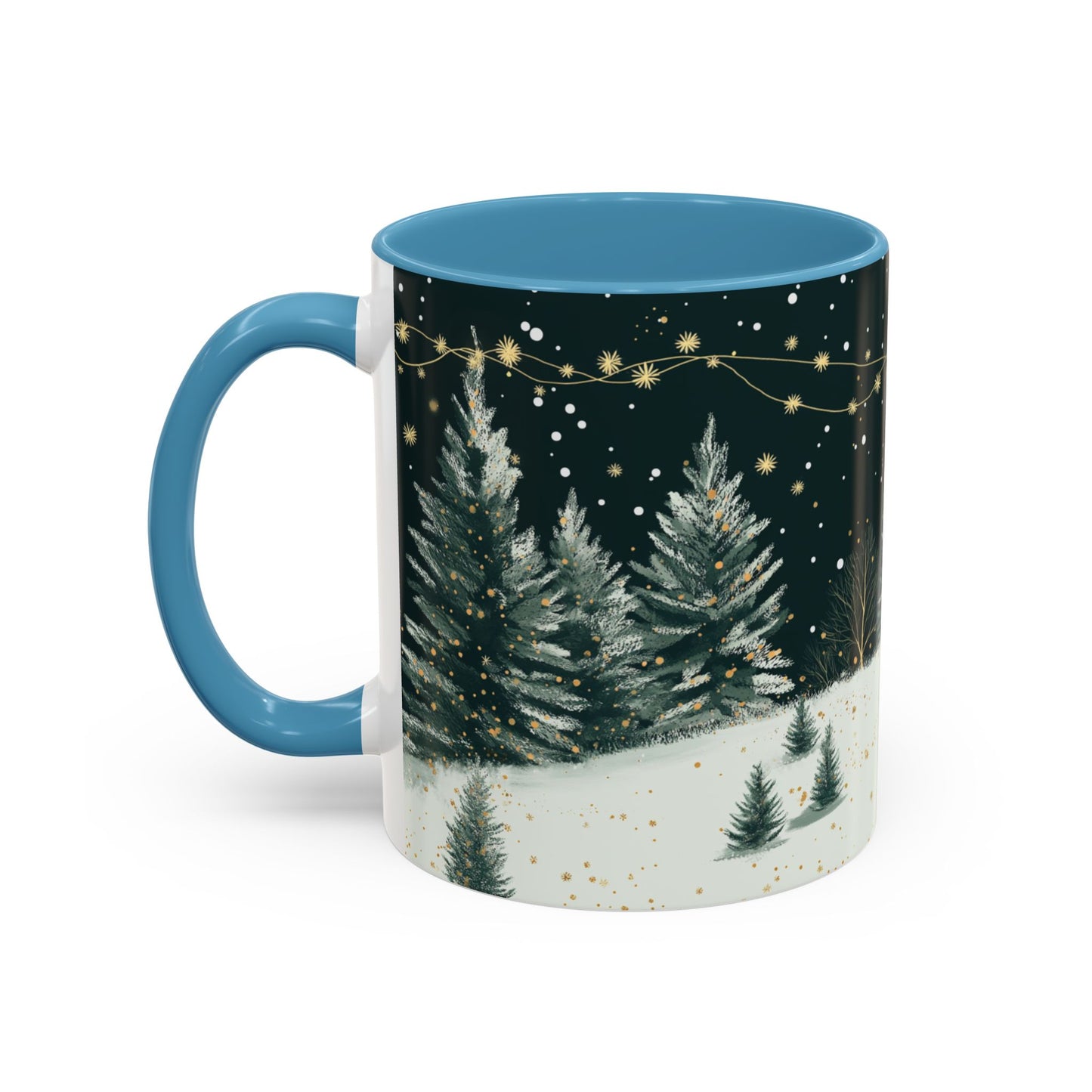 Winter Wonderland Coffee Mug - Cozy Hot Beverage Cup for Holidays, Christmas Gift, Winter Decor, Festive Mugs, Tea Lover's Delight