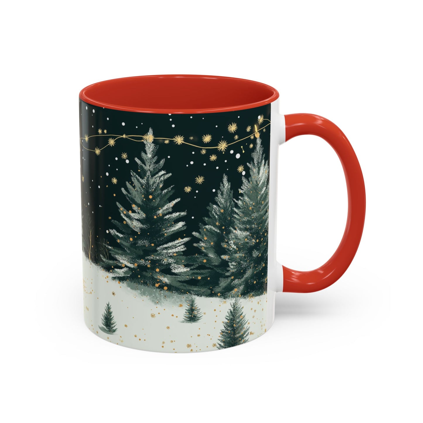 Winter Wonderland Coffee Mug - Cozy Hot Beverage Cup for Holidays, Christmas Gift, Winter Decor, Festive Mugs, Tea Lover's Delight