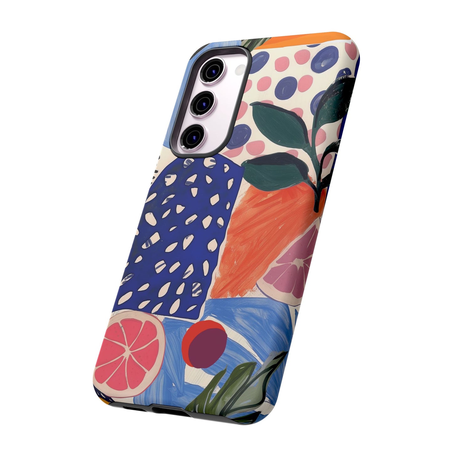 Vibrant Coquette Abstract Art Collage Phone Case – Artistic Design for iPhone
