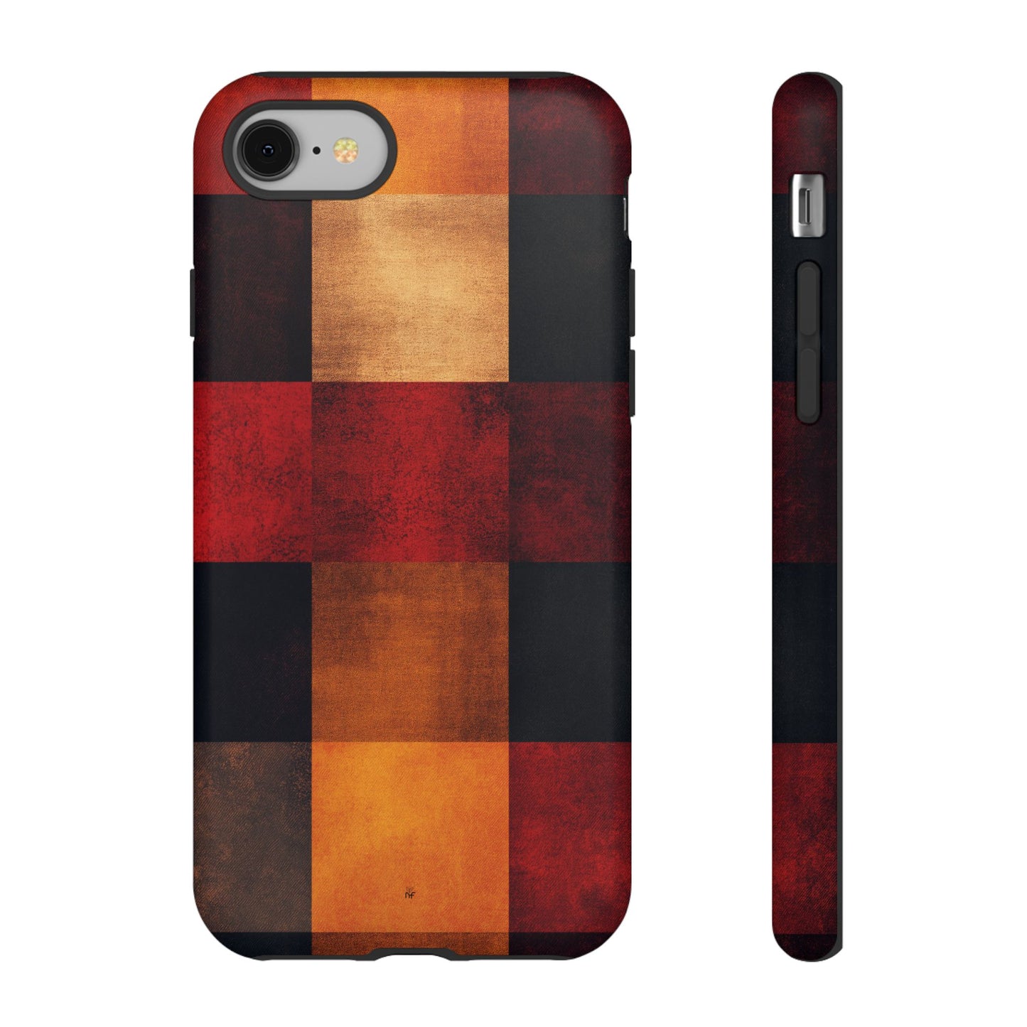 Rustic Plaid Pattern Phone Case – Cozy Fall Design for iPhone, Samsung, Google Pixel