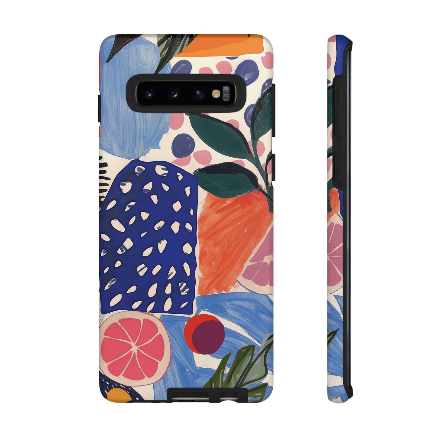 Vibrant Coquette Abstract Art Collage Phone Case – Artistic Design for iPhone - NovaFlair