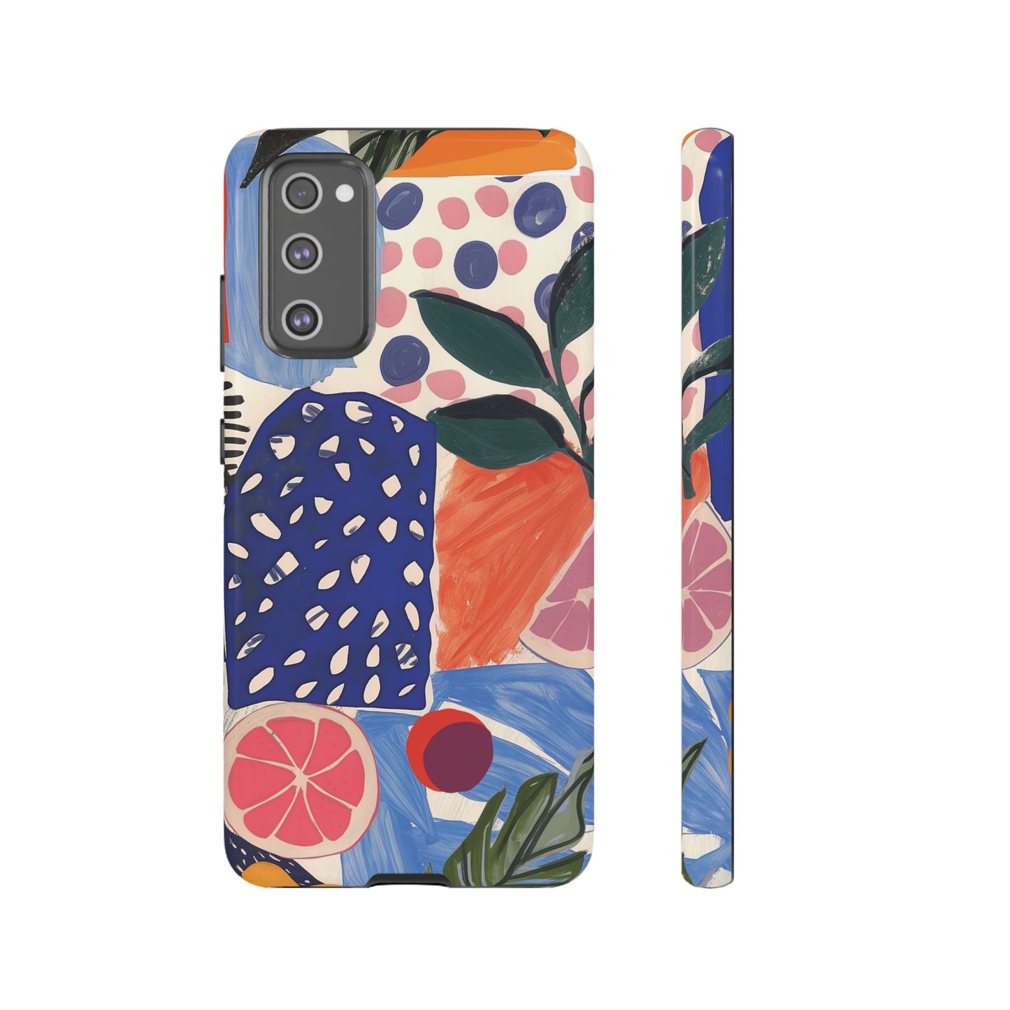 Vibrant Coquette Abstract Art Collage Phone Case – Artistic Design for iPhone