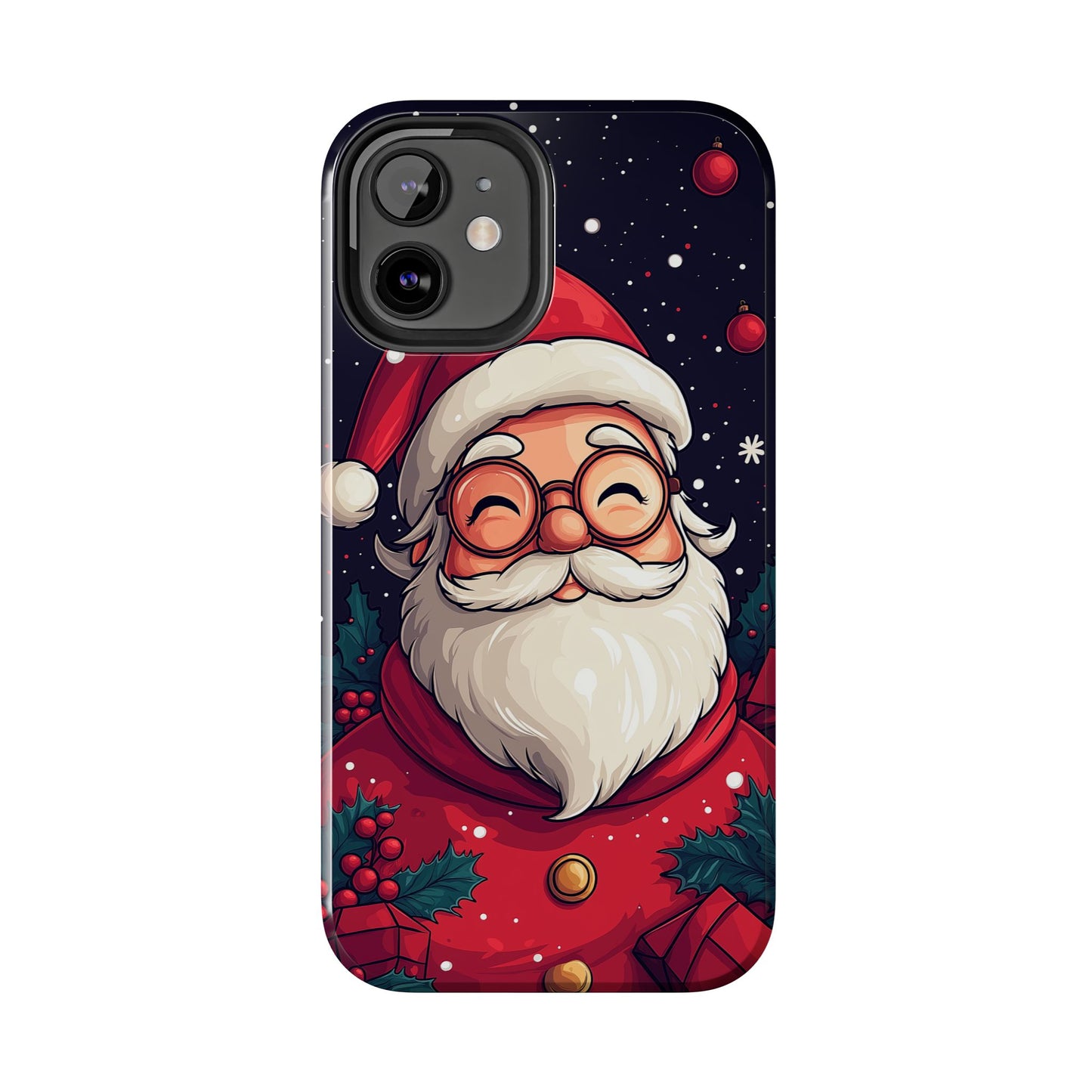 Jolly Santa Claus Christmas Phone Case – Festive Holiday Design