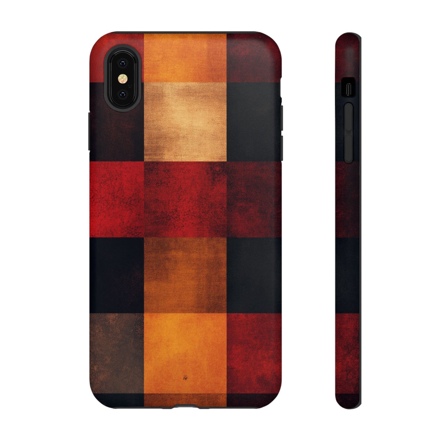 Rustic Plaid Pattern Phone Case – Cozy Fall Design for iPhone, Samsung, Google Pixel