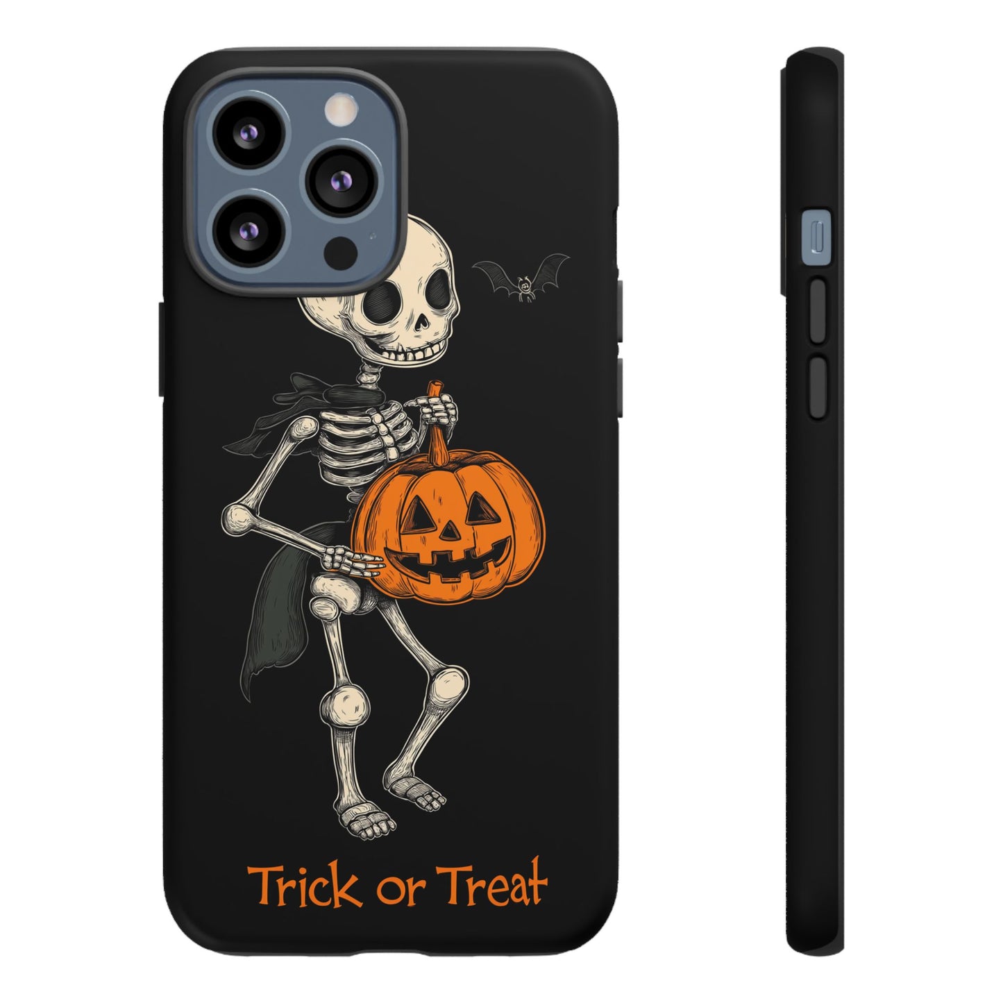 Skeleton Trick or Treat Halloween Phone Case
