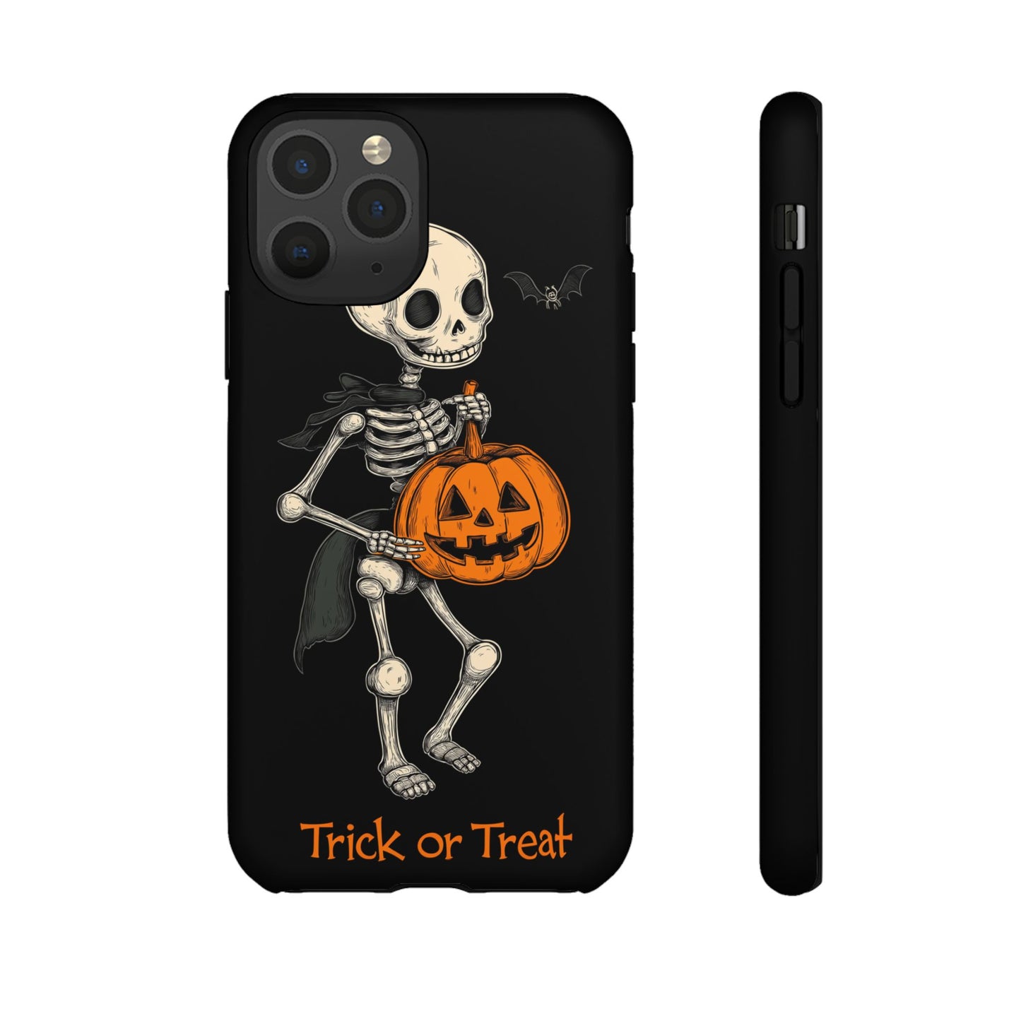 Skeleton Trick or Treat Halloween Phone Case
