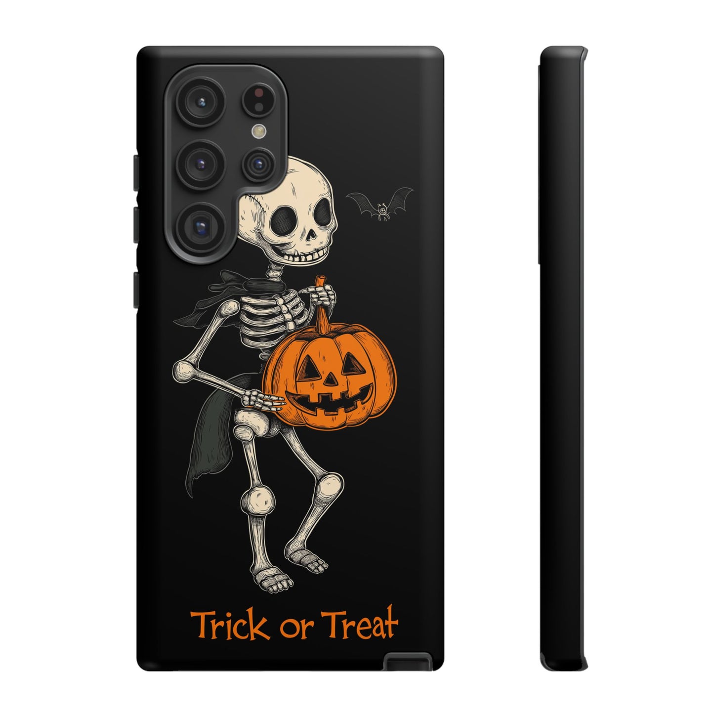 Skeleton Trick or Treat Halloween Phone Case