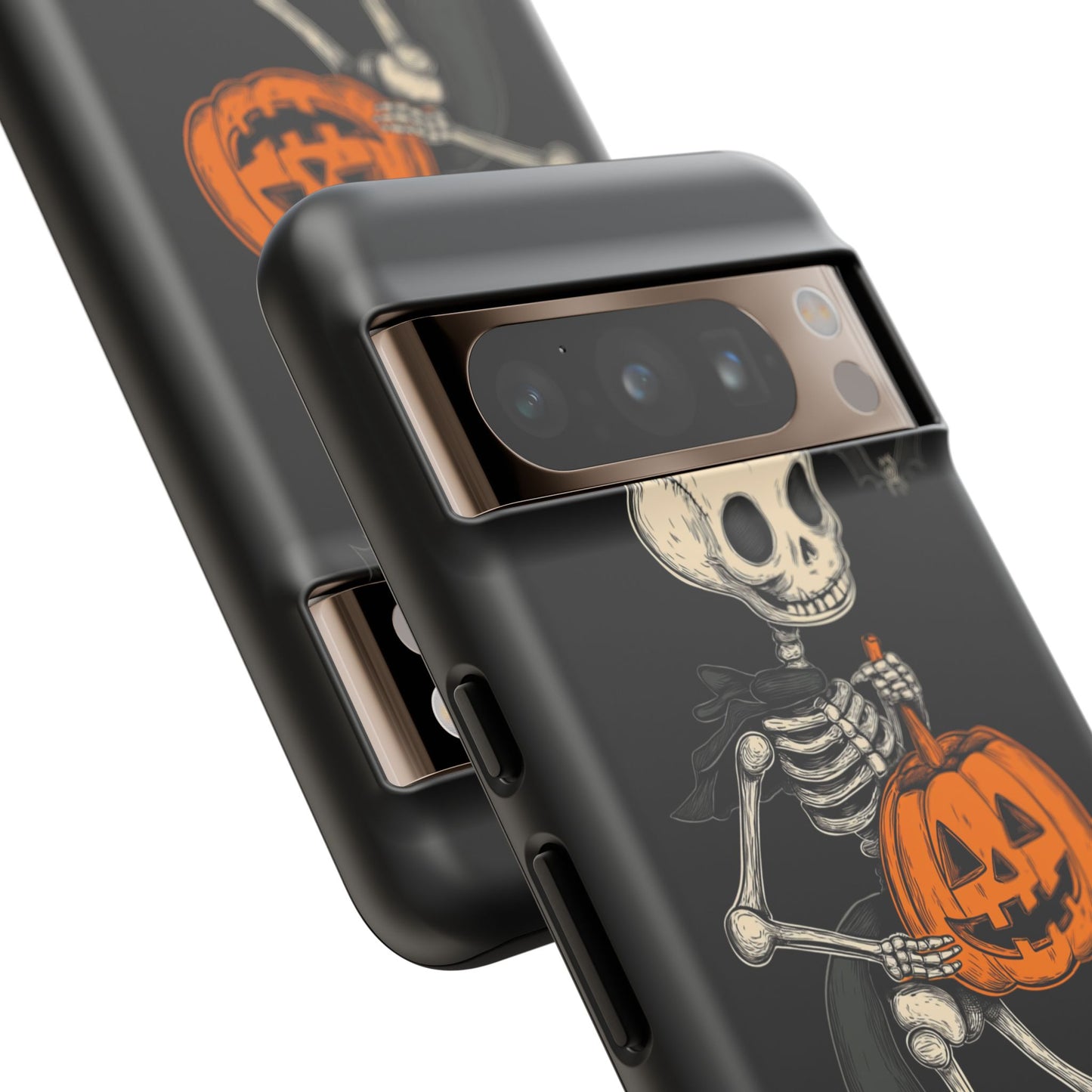 Skeleton Trick or Treat Halloween Phone Case