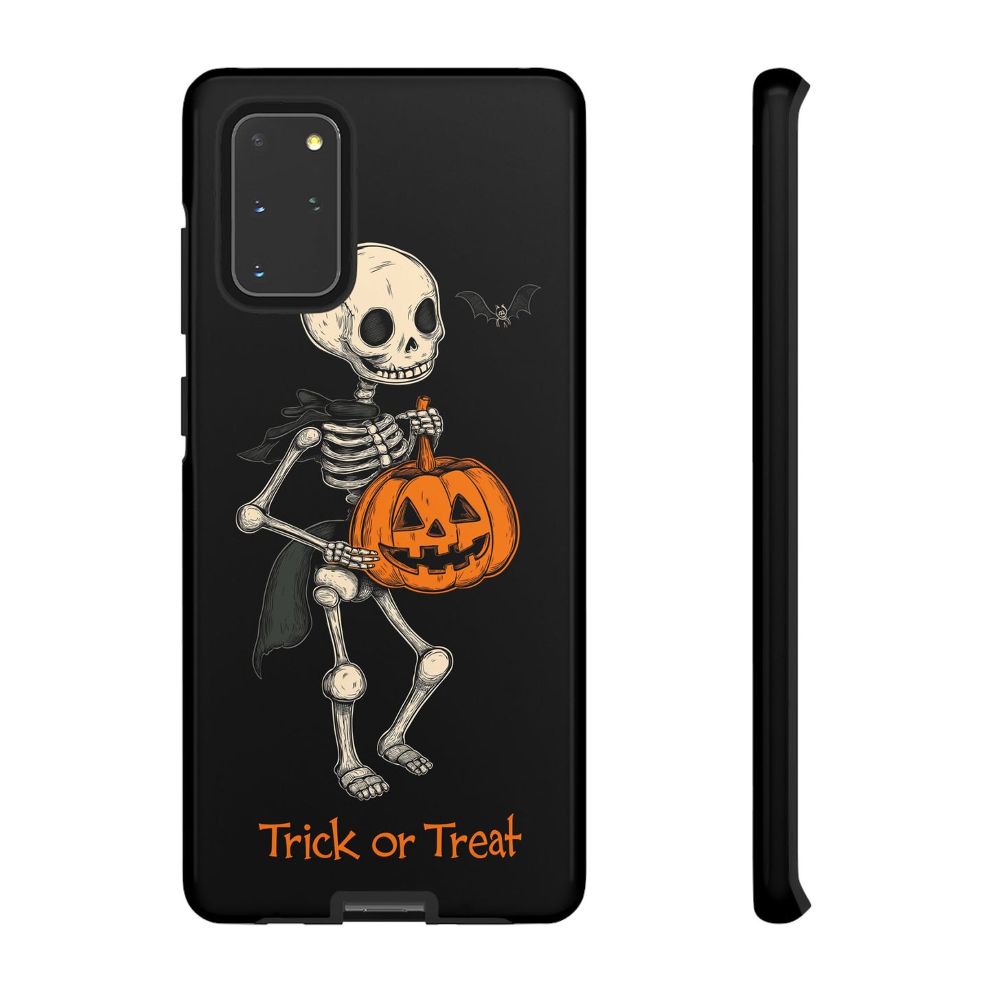 Skeleton Trick or Treat Halloween Phone Case
