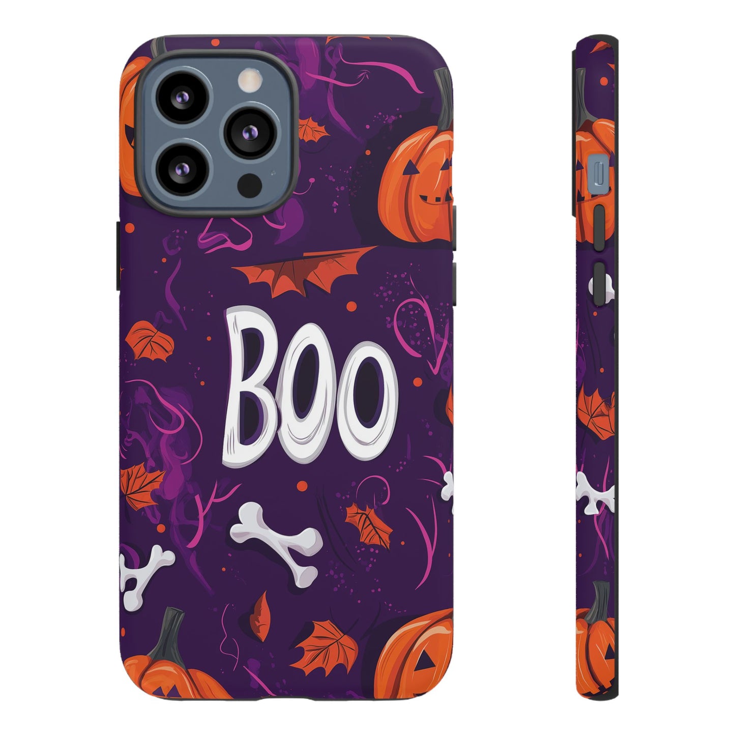 Halloween ‘Boo’ Phone Case – Spooky Fun Design for iPhone, Samsung, Google Pixel