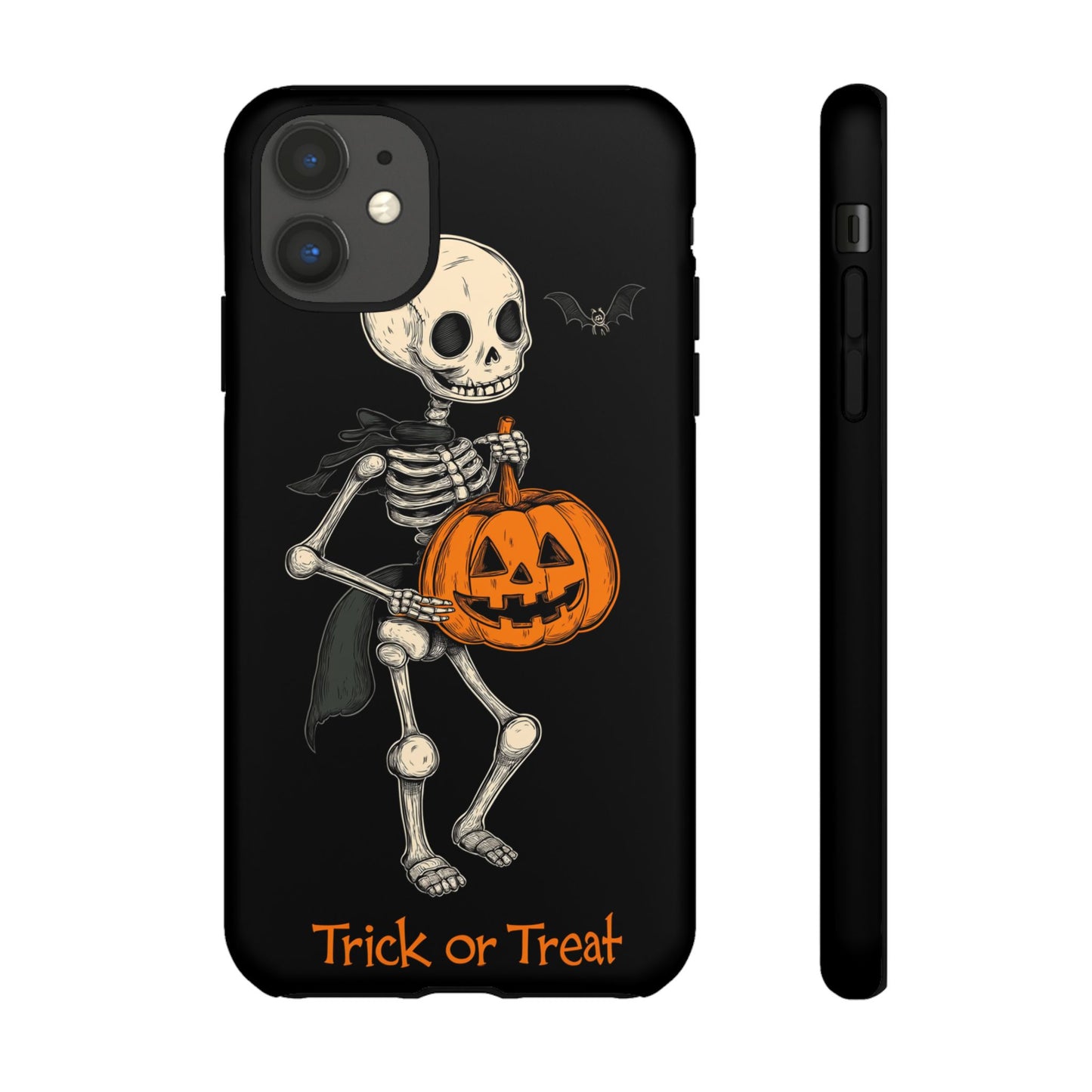 Skeleton Trick or Treat Halloween Phone Case