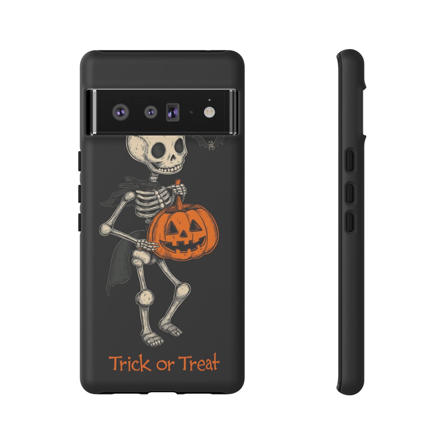 Skeleton Trick or Treat Halloween Phone Case