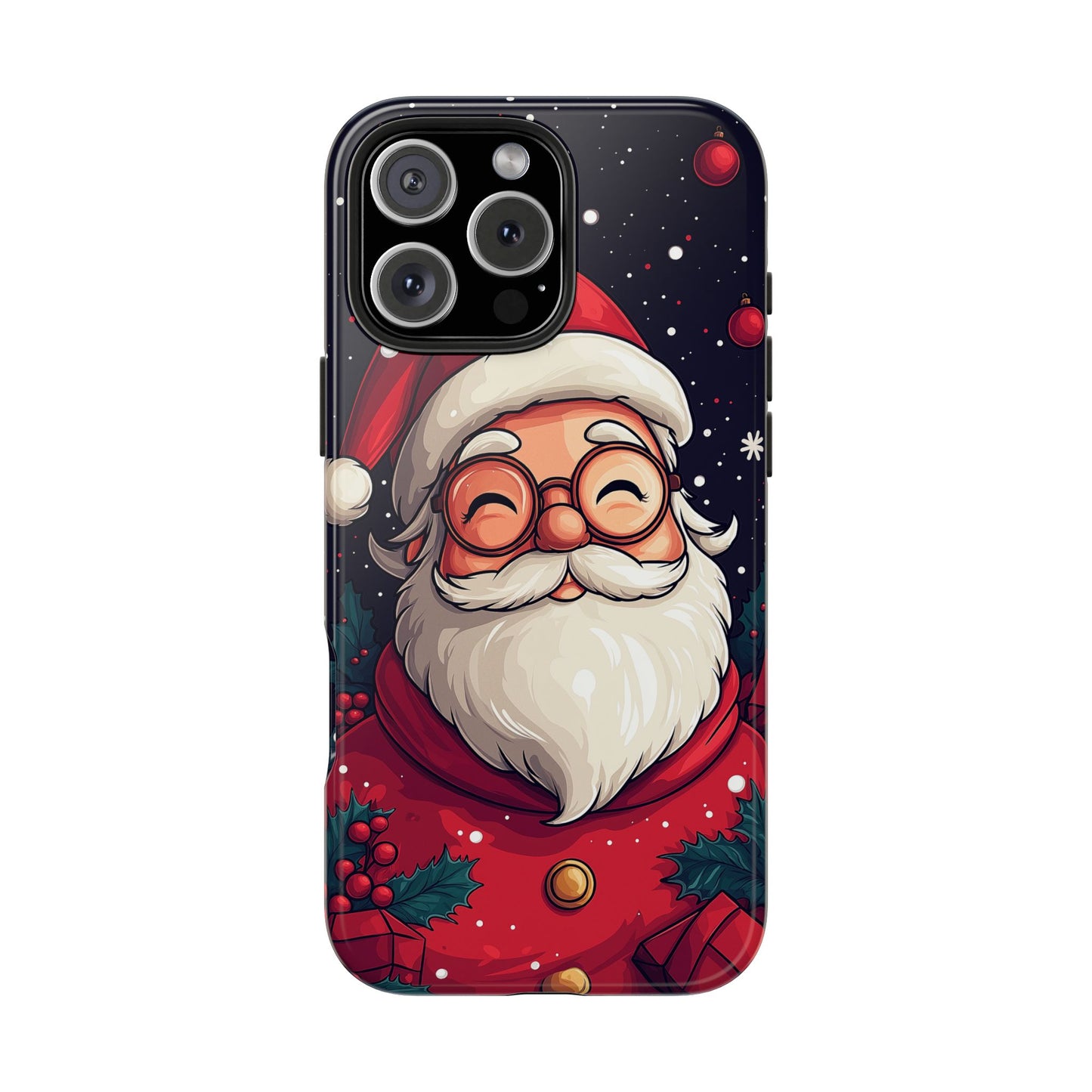 Jolly Santa Claus Christmas Phone Case – Festive Holiday Design