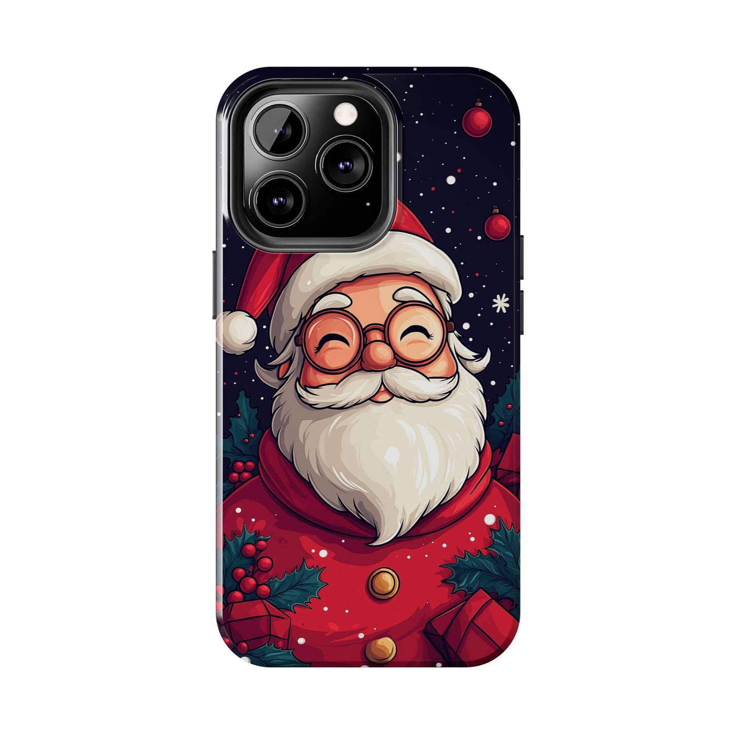 Jolly Santa Claus Christmas Phone Case – Festive Holiday Design