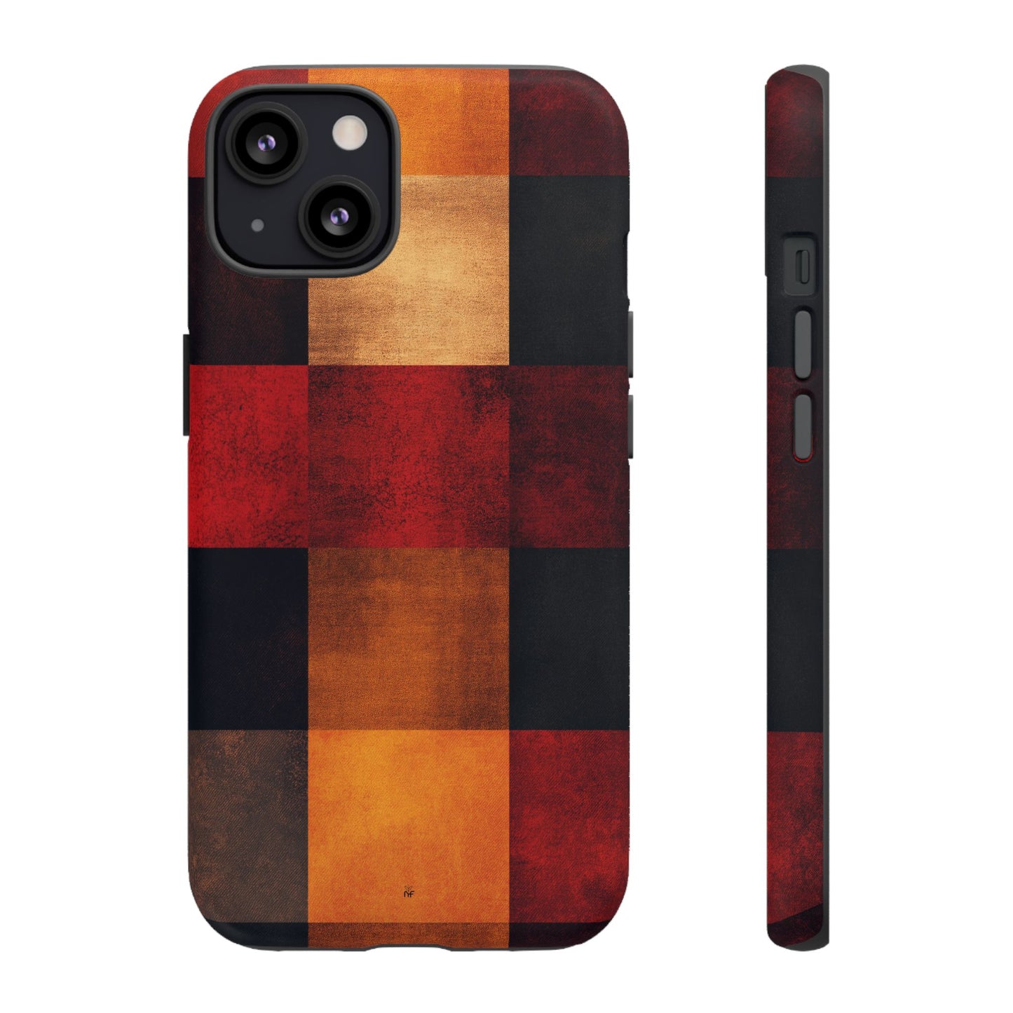 Rustic Plaid Pattern Phone Case – Cozy Fall Design for iPhone, Samsung, Google Pixel