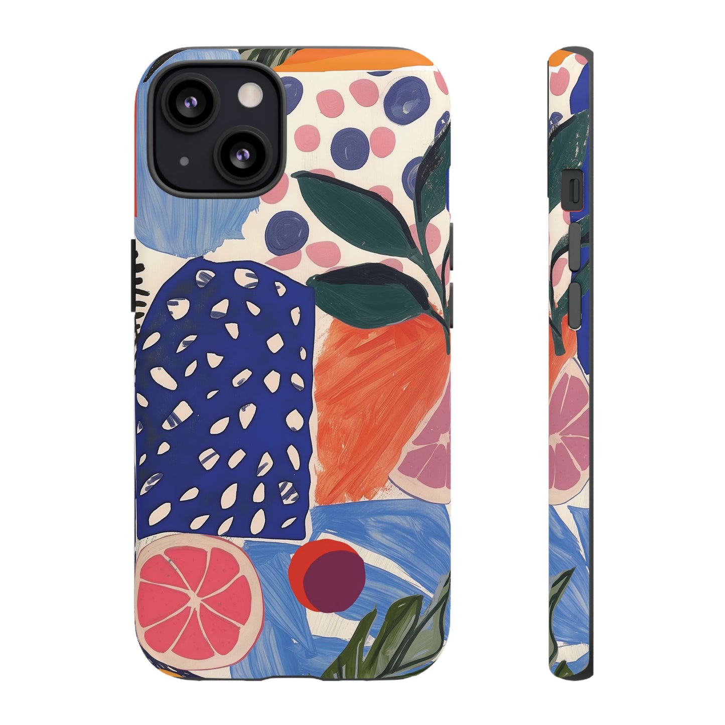 Vibrant Coquette Abstract Art Collage Phone Case – Artistic Design for iPhone