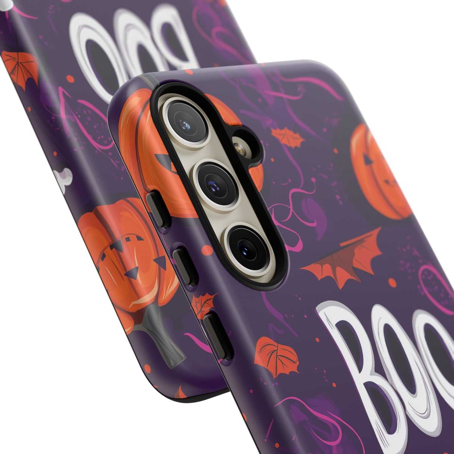 Halloween ‘Boo’ Phone Case – Spooky Fun Design for iPhone, Samsung, Google Pixel
