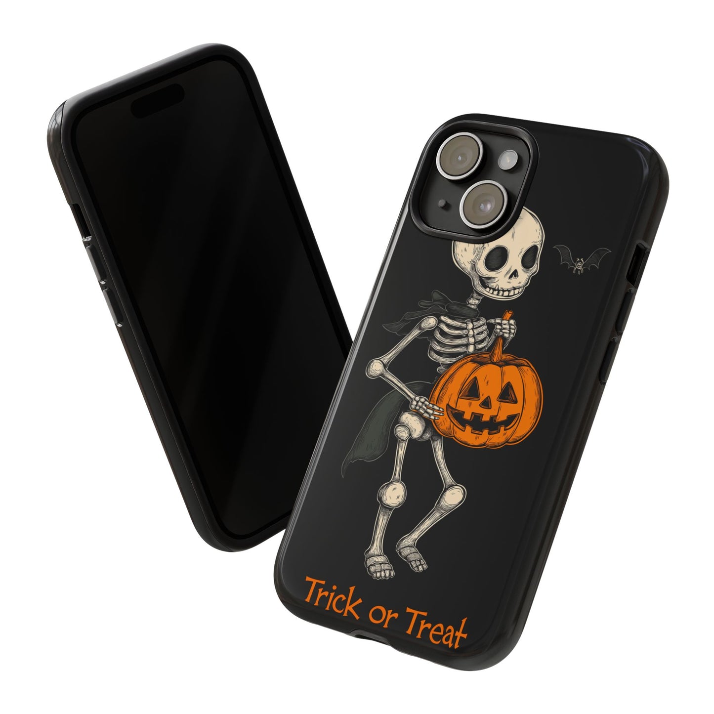 Skeleton Trick or Treat Halloween Phone Case