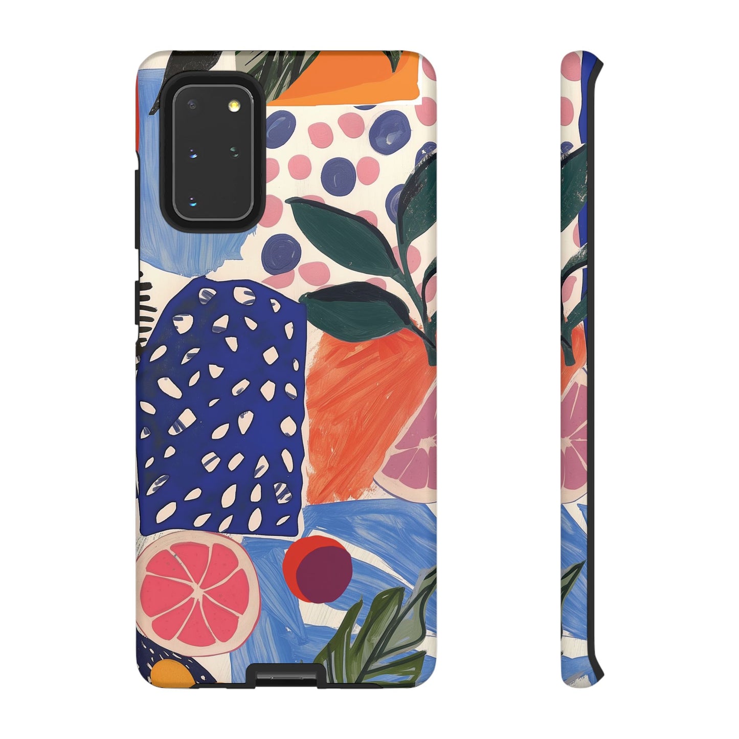 Vibrant Coquette Abstract Art Collage Phone Case – Artistic Design for iPhone - NovaFlair