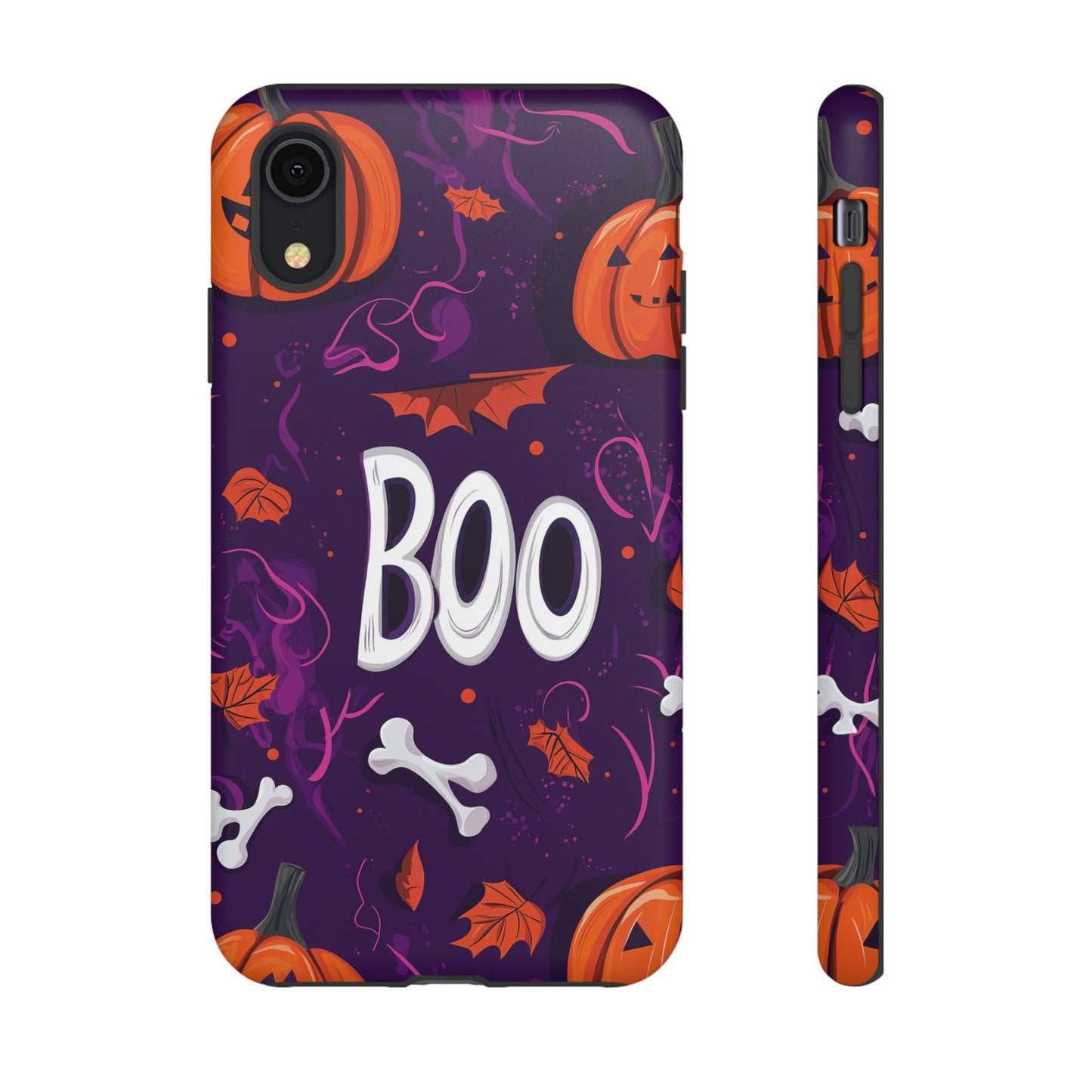 Halloween ‘Boo’ Phone Case – Spooky Fun Design for iPhone, Samsung, Google Pixel